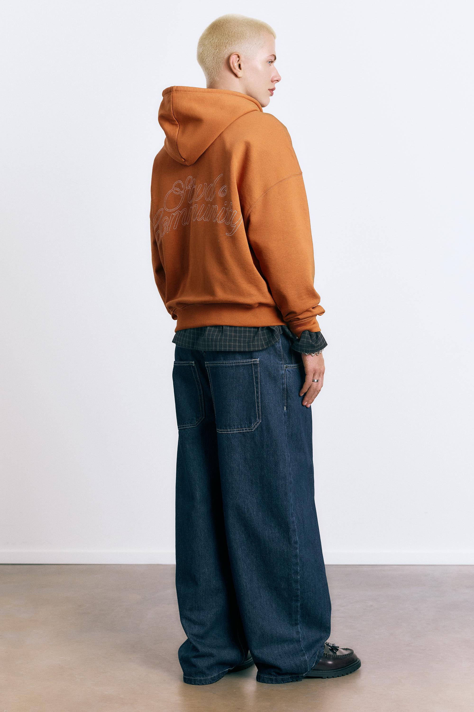 STWD yıldız kapüşonlu sweatshirt - Görsel 22