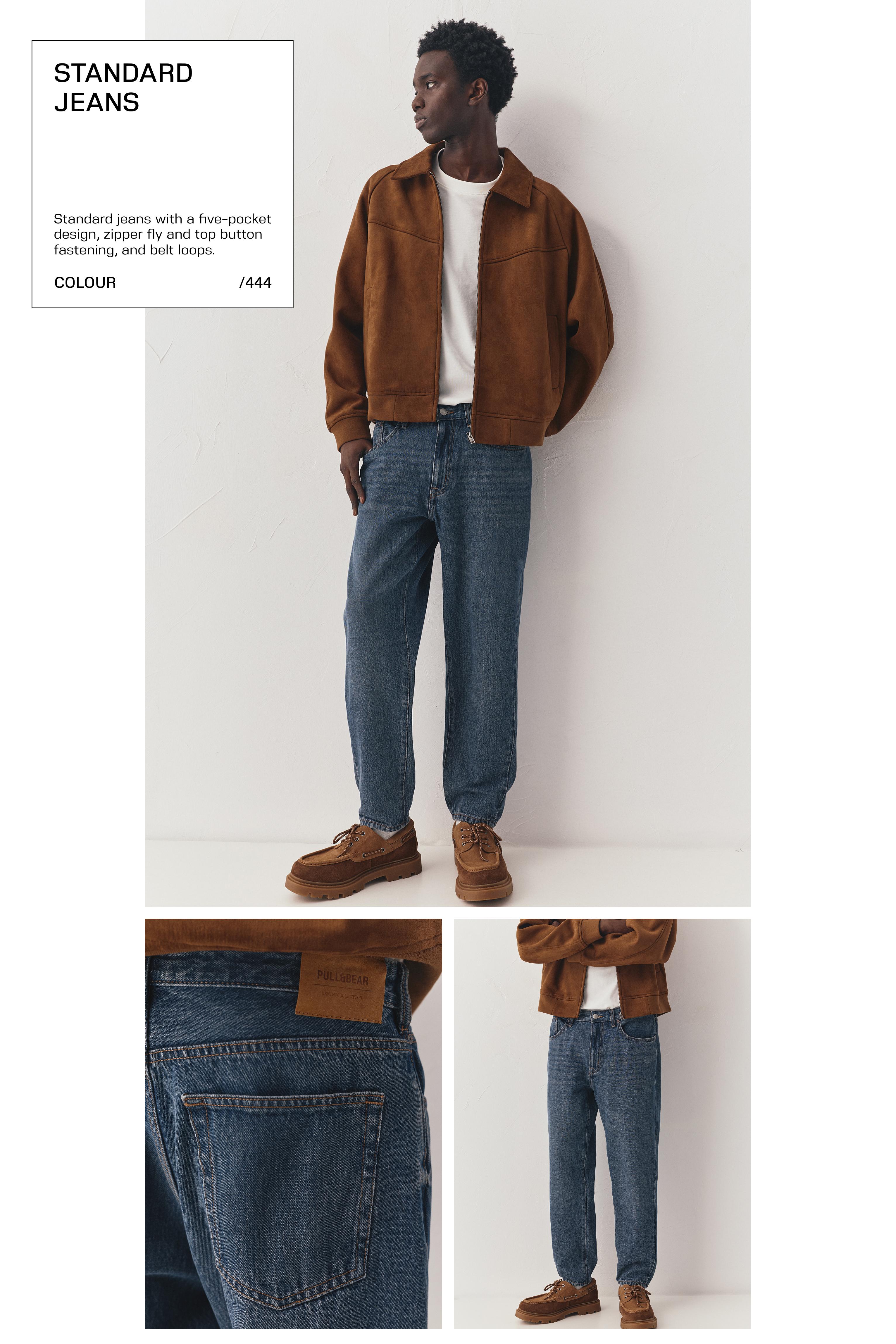 Standard jeans — Pastel blue
