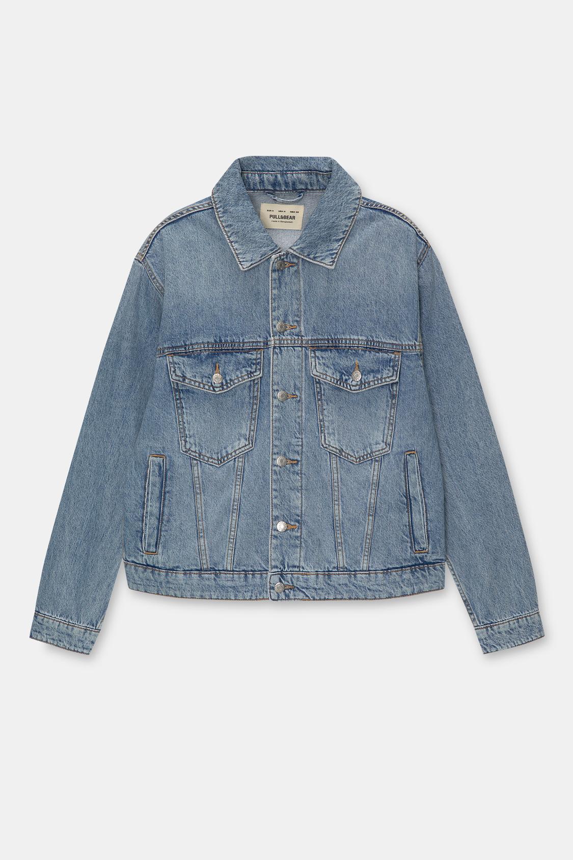Basic-Jeansjacke - PULL&BEAR