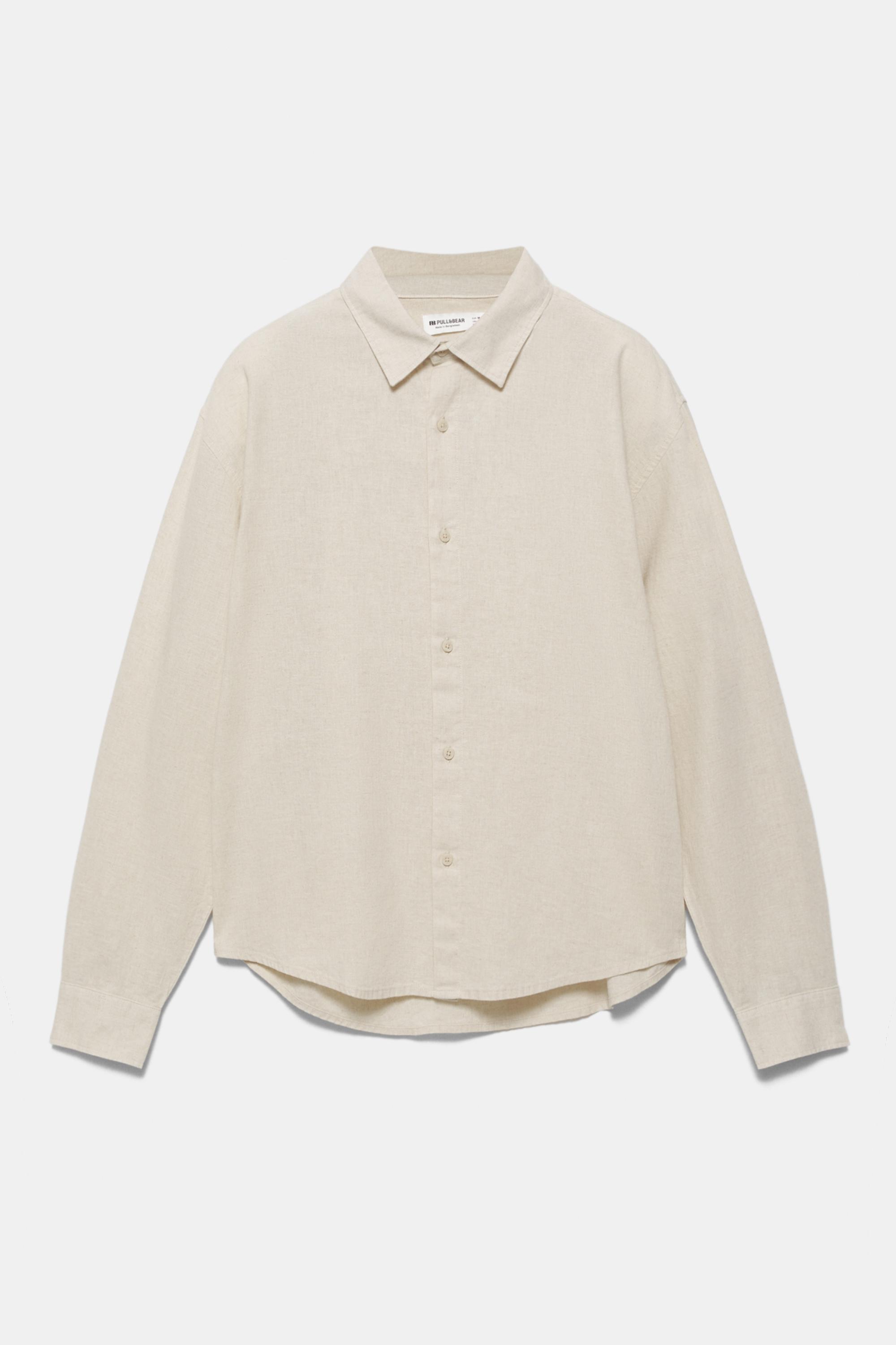 Ketenli gömlek - Görsel 18