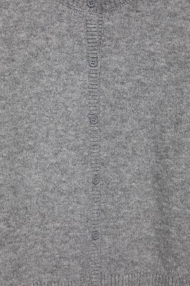 Soft touch cardigan — Grey marl 7