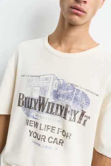 Boxy graphic T-shirt — Off white 3