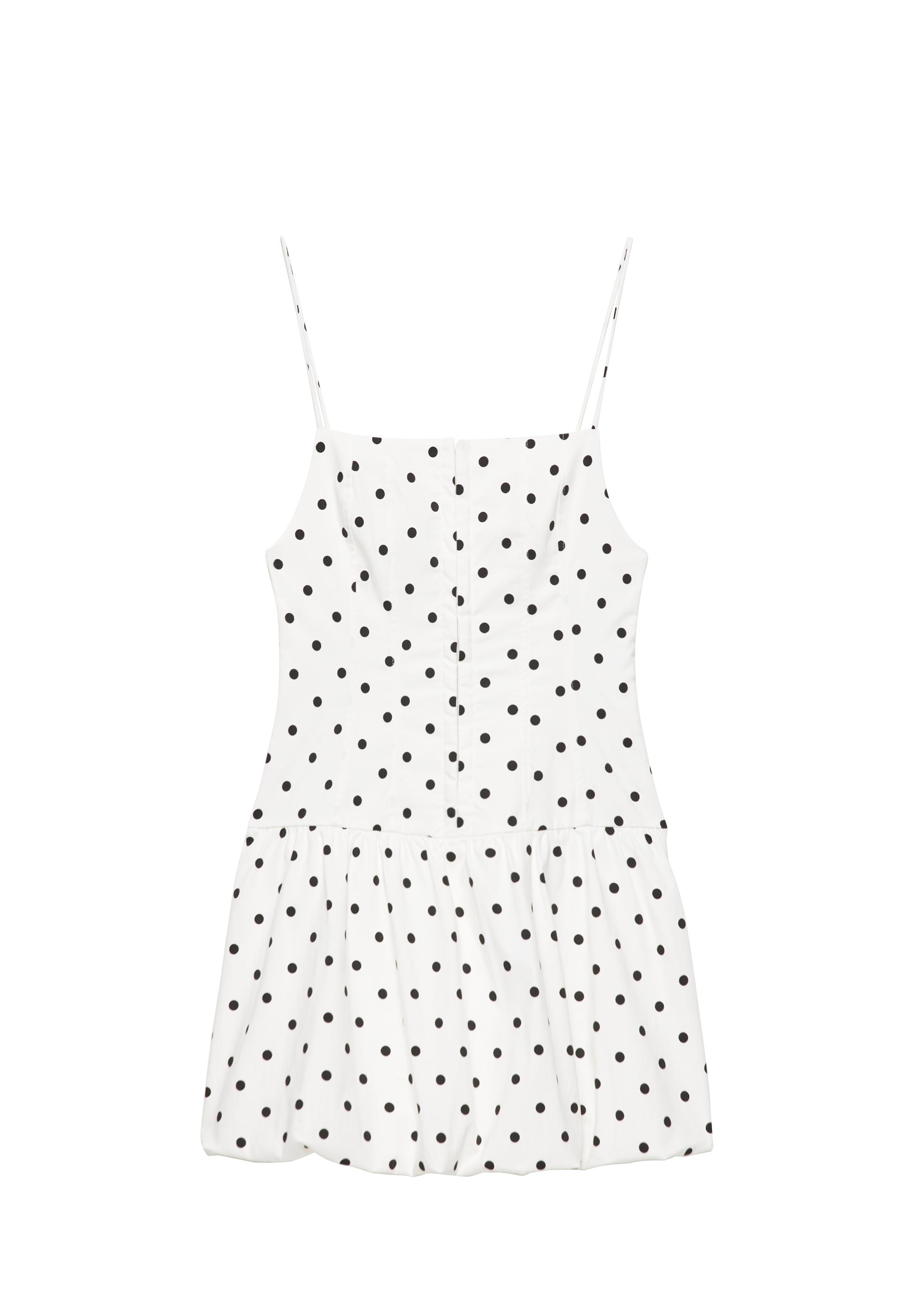 Short corsetry-inspired strappy dress — Print 1
