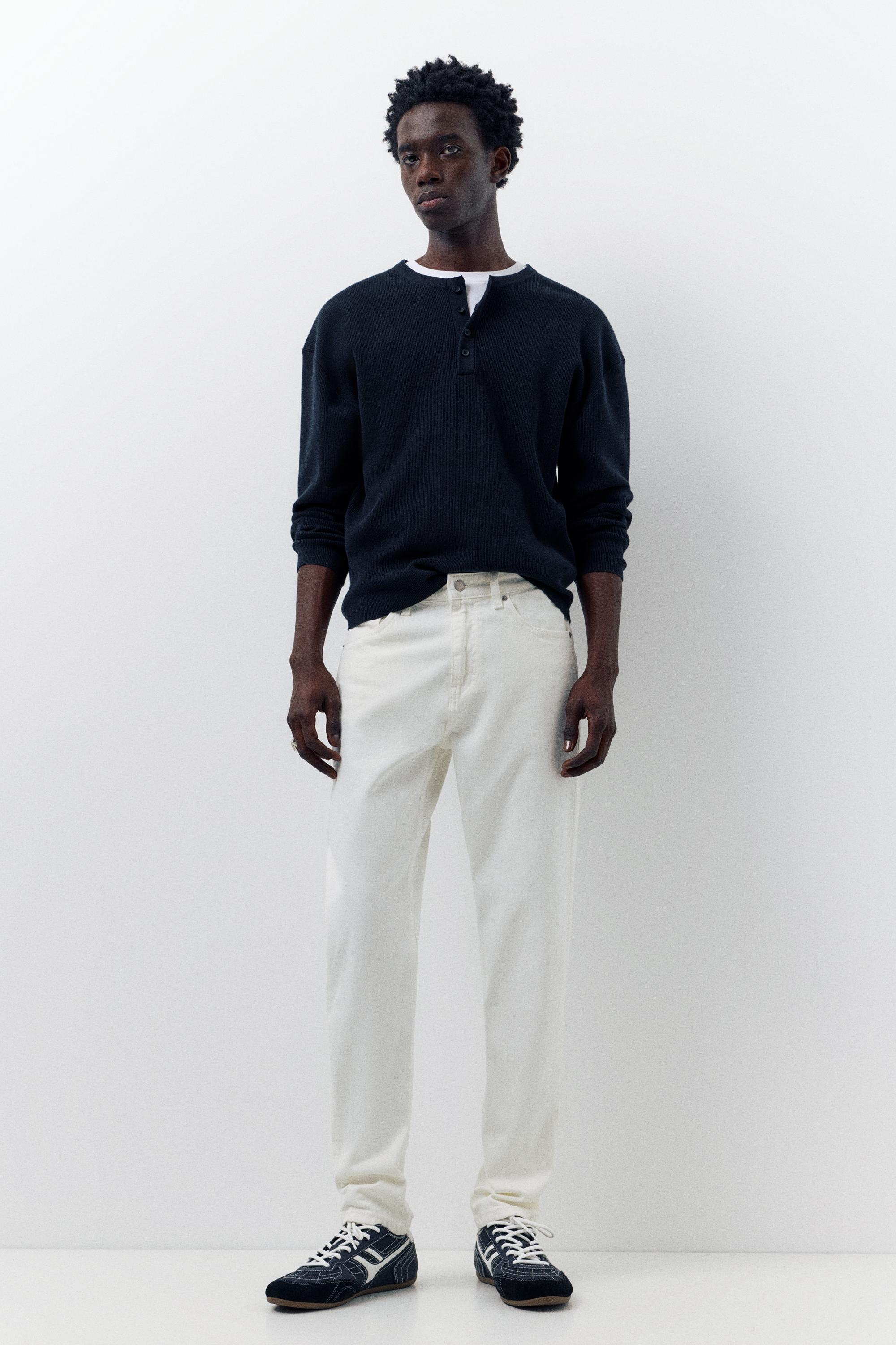Slim fit jeans — Off white