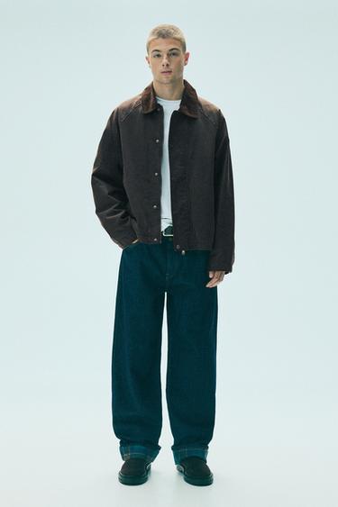 Waxed corduroy collar jacket — Copper 5