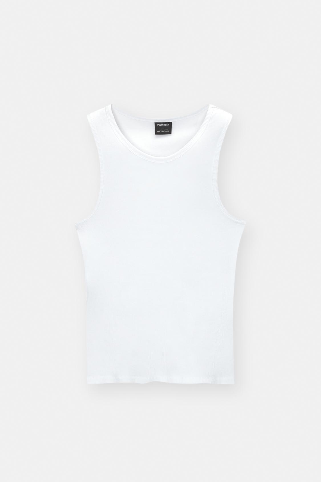 Camisetas Originales Pull And Bear Camiseta Hombreras Camiseta
