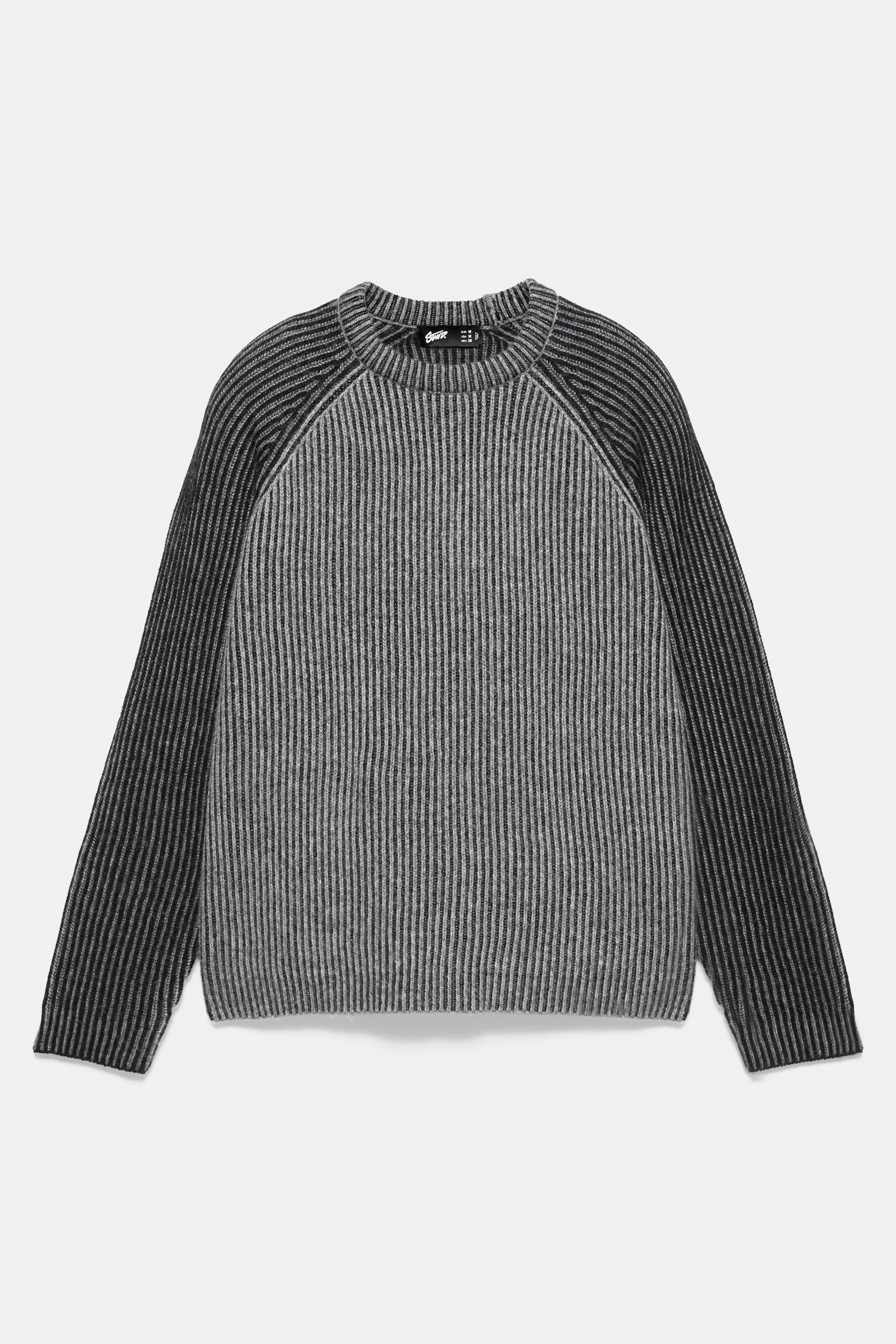 Pull&Bear Fitilli reglan kollu kazak görsel 6