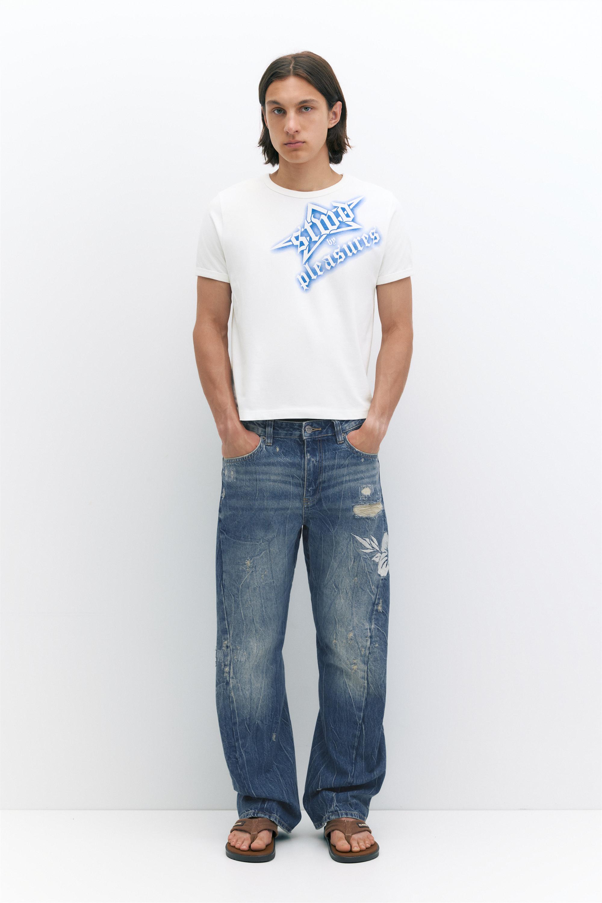 Pleasures x STWD T-shirt — White