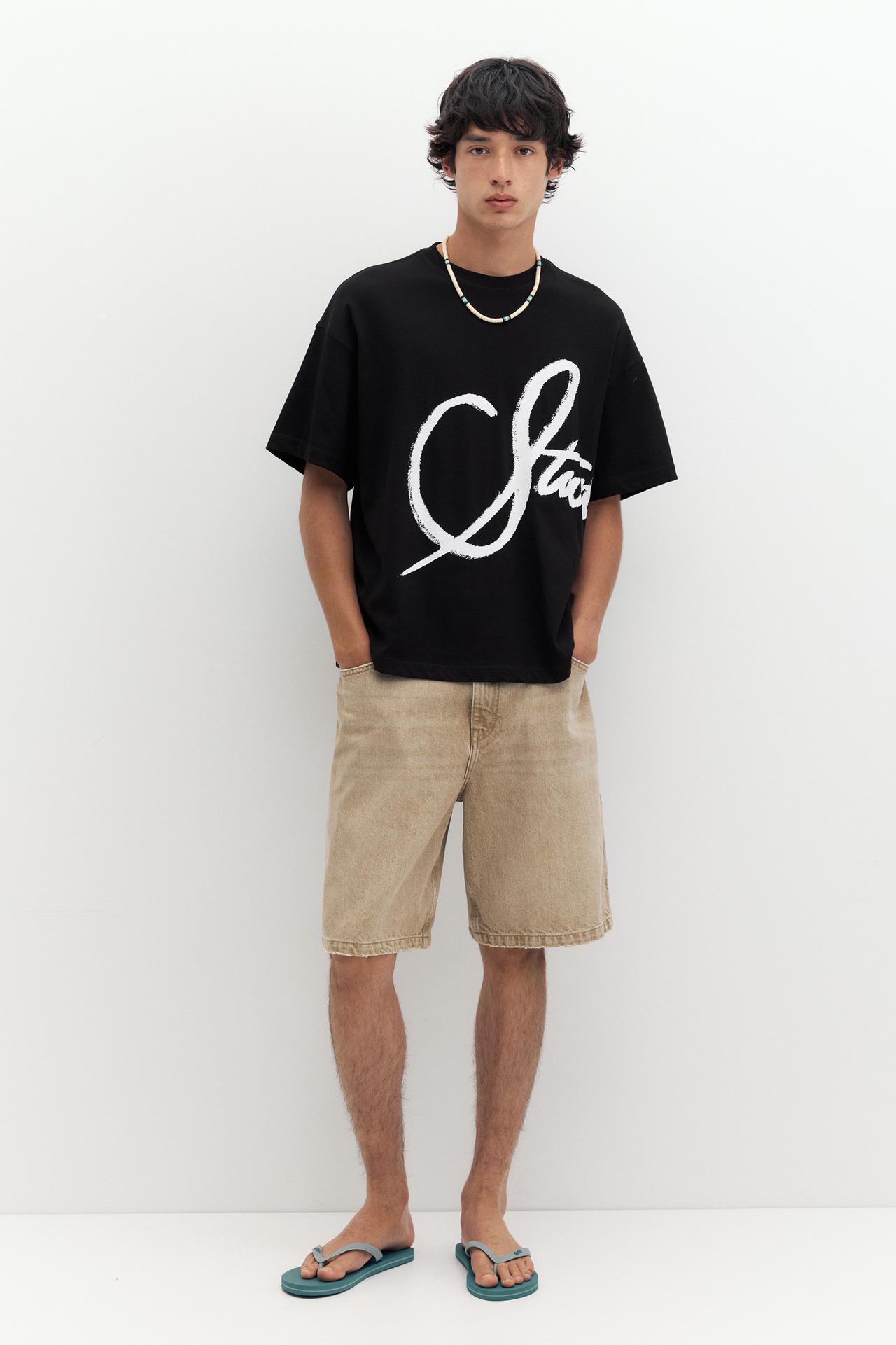 STWD graffiti T-shirt — Black