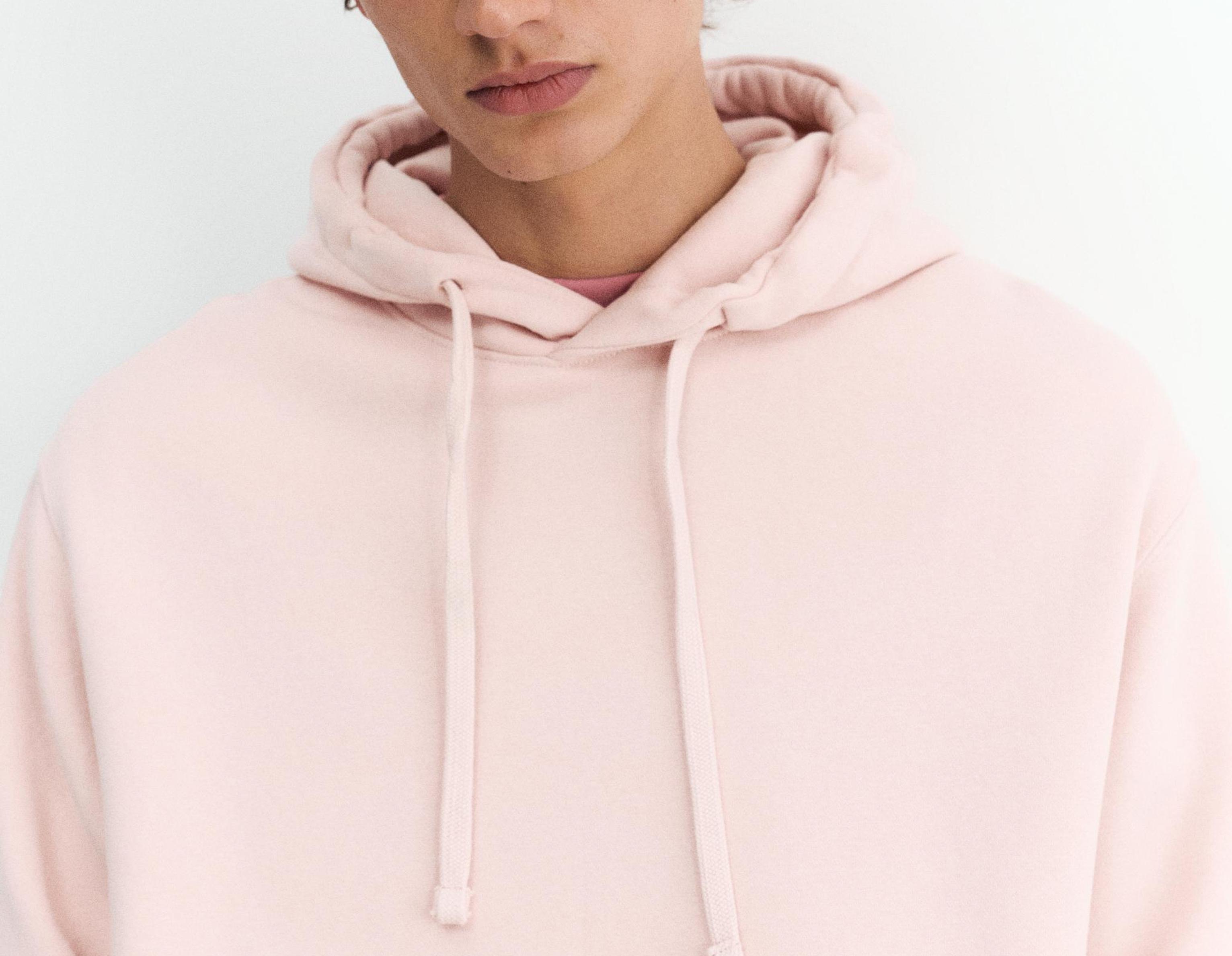 Basic hoodie — Pink