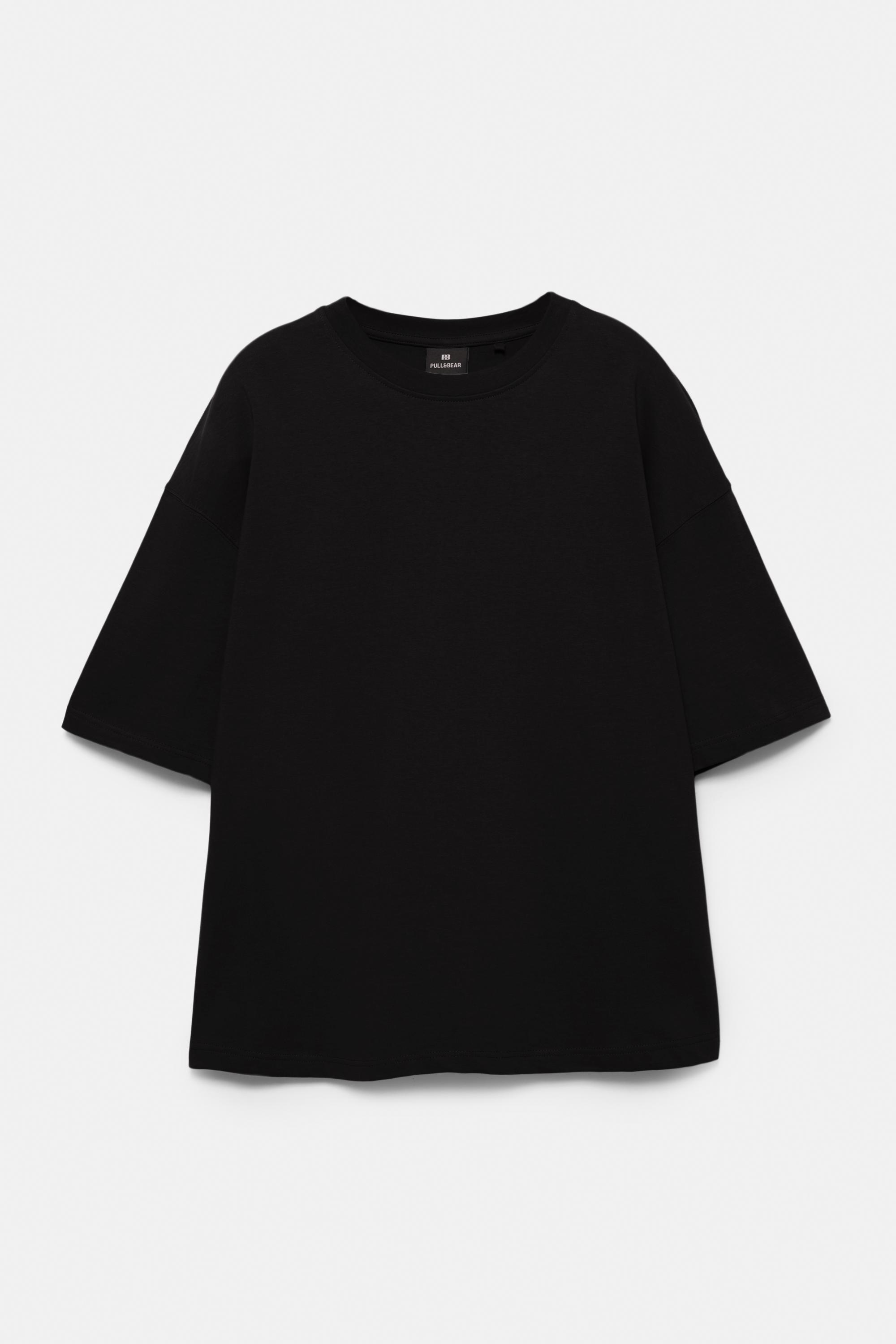 Loose fit T-shirt — Black