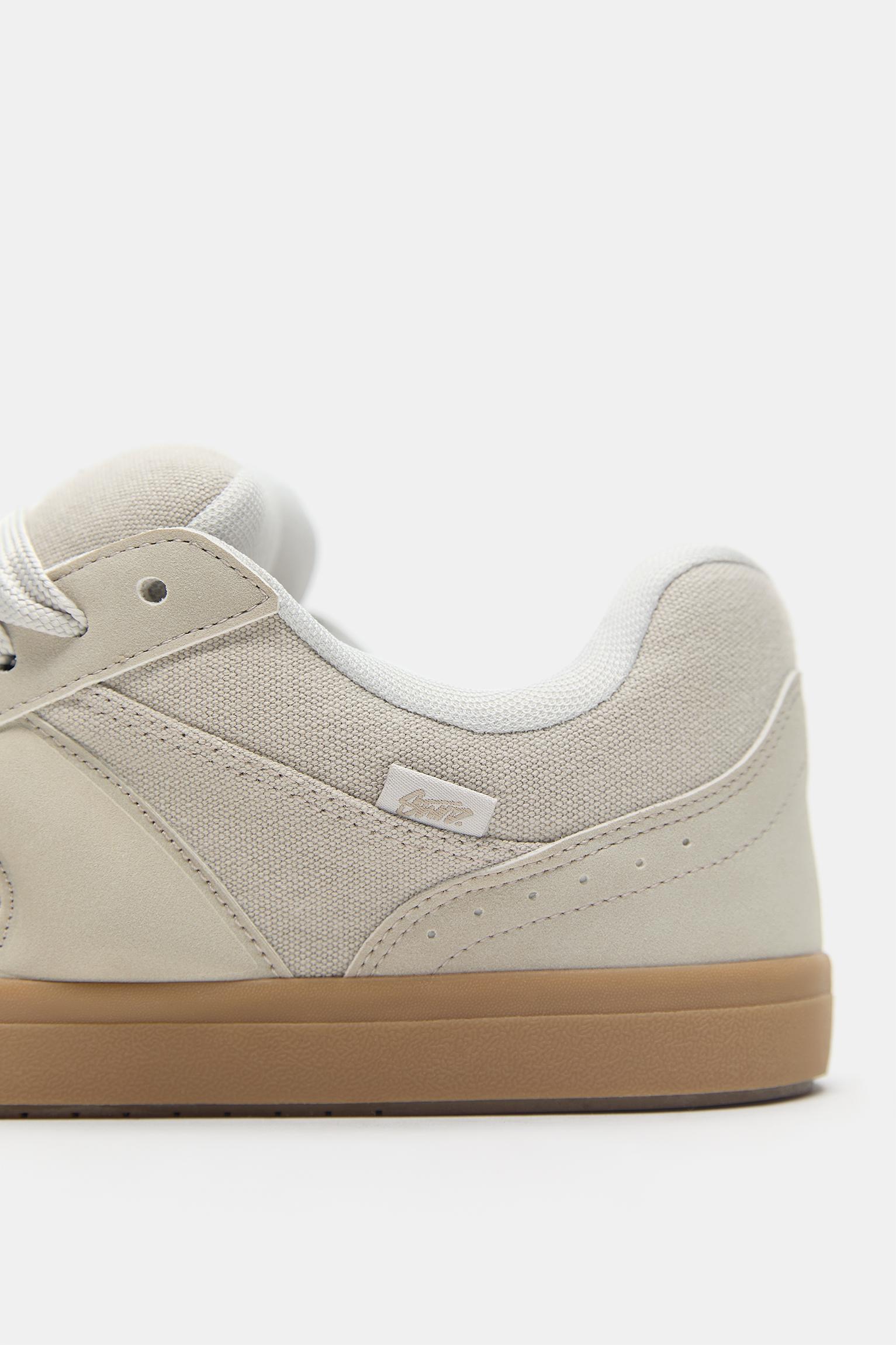 STWD skate trainers — Ecru