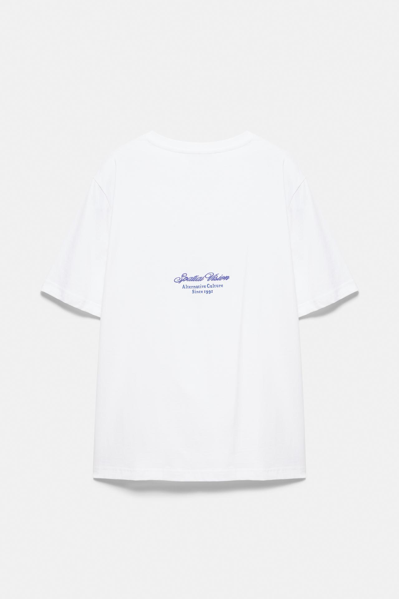 Regular fit graphic T-shirt — White
