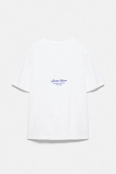 Regular fit graphic T-shirt — White 6