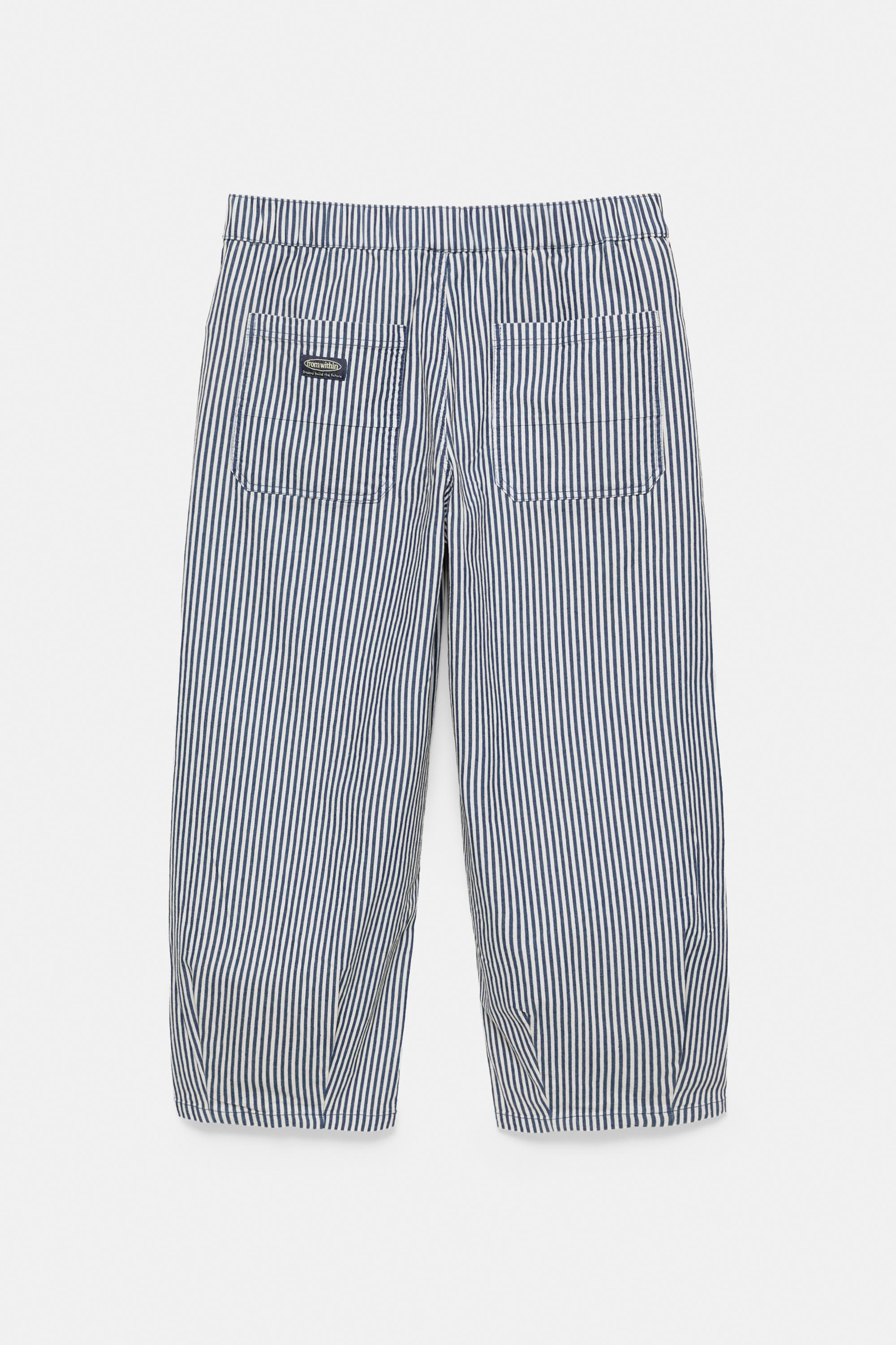 Barrel trousers — Navy