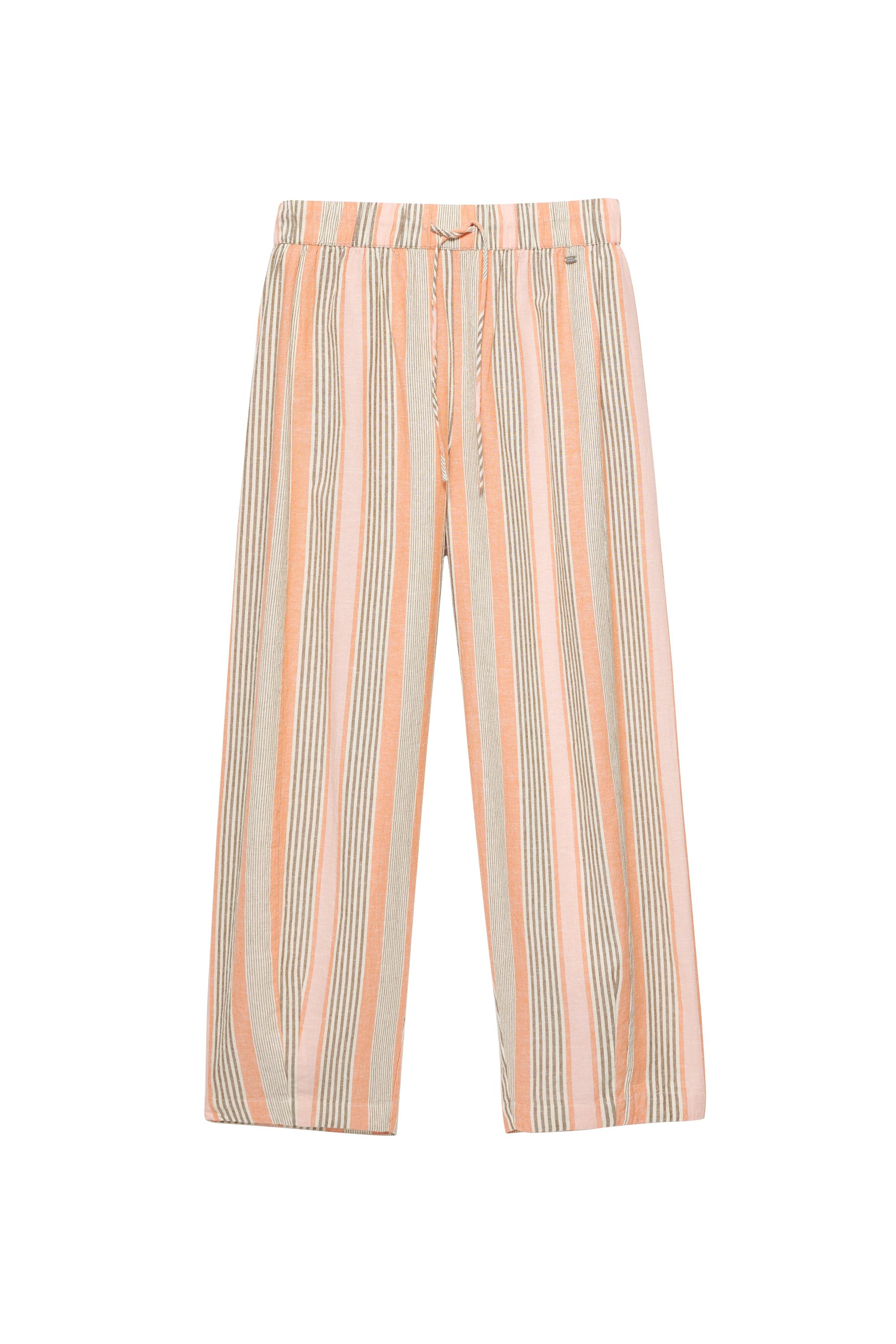 Çizgili barrel pantolon - Görsel 3