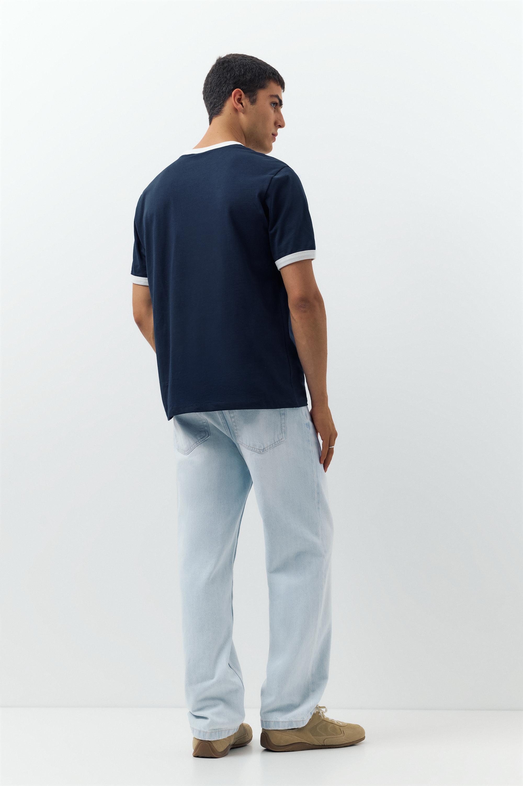 Straight-leg jeans — Pale indigo