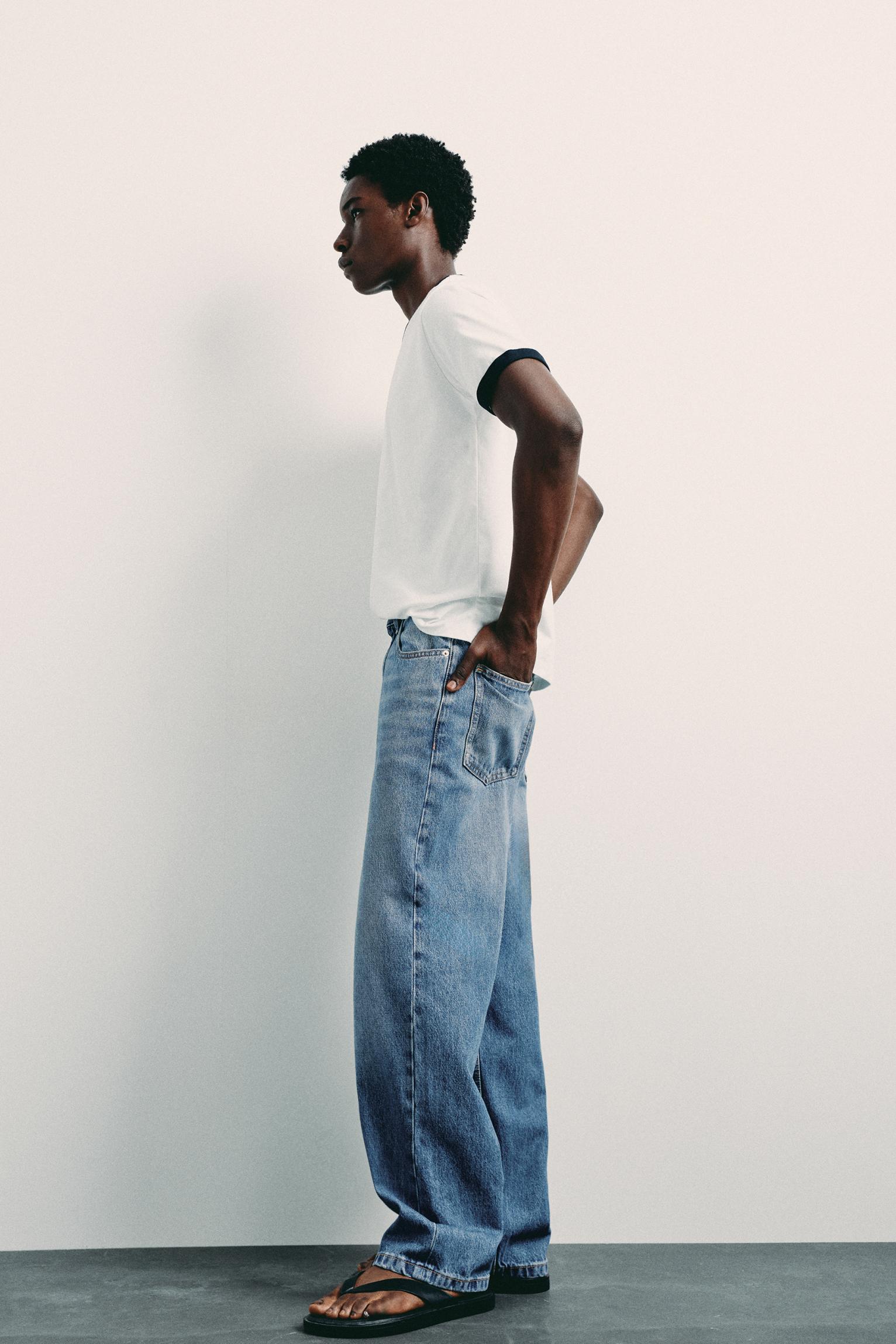Baggy jeans — Turquoise