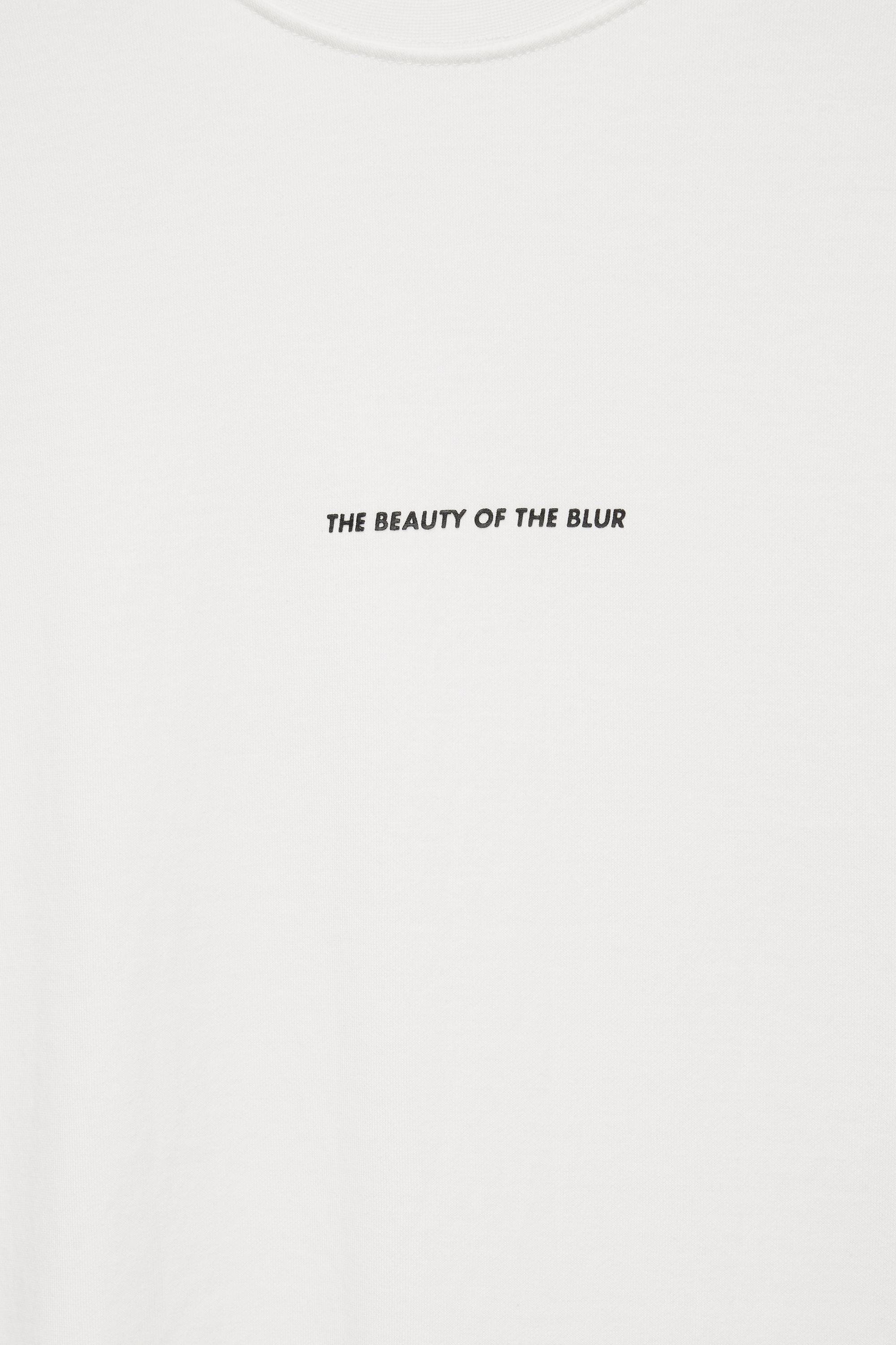 Interlock photographic T-shirt — Off white