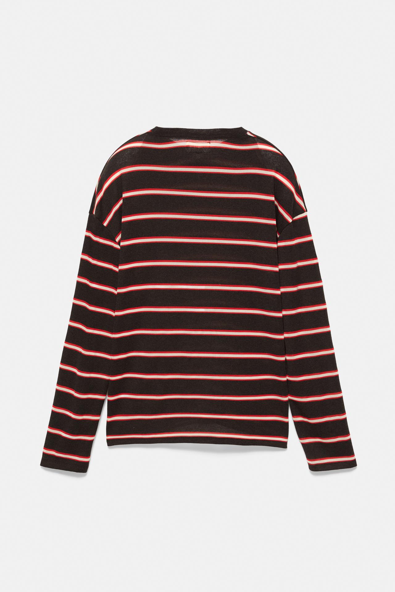 Oversize striped T-shirt — Striped