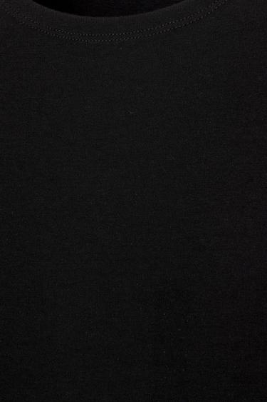 Fitted short sleeve T-shirt — Black 6