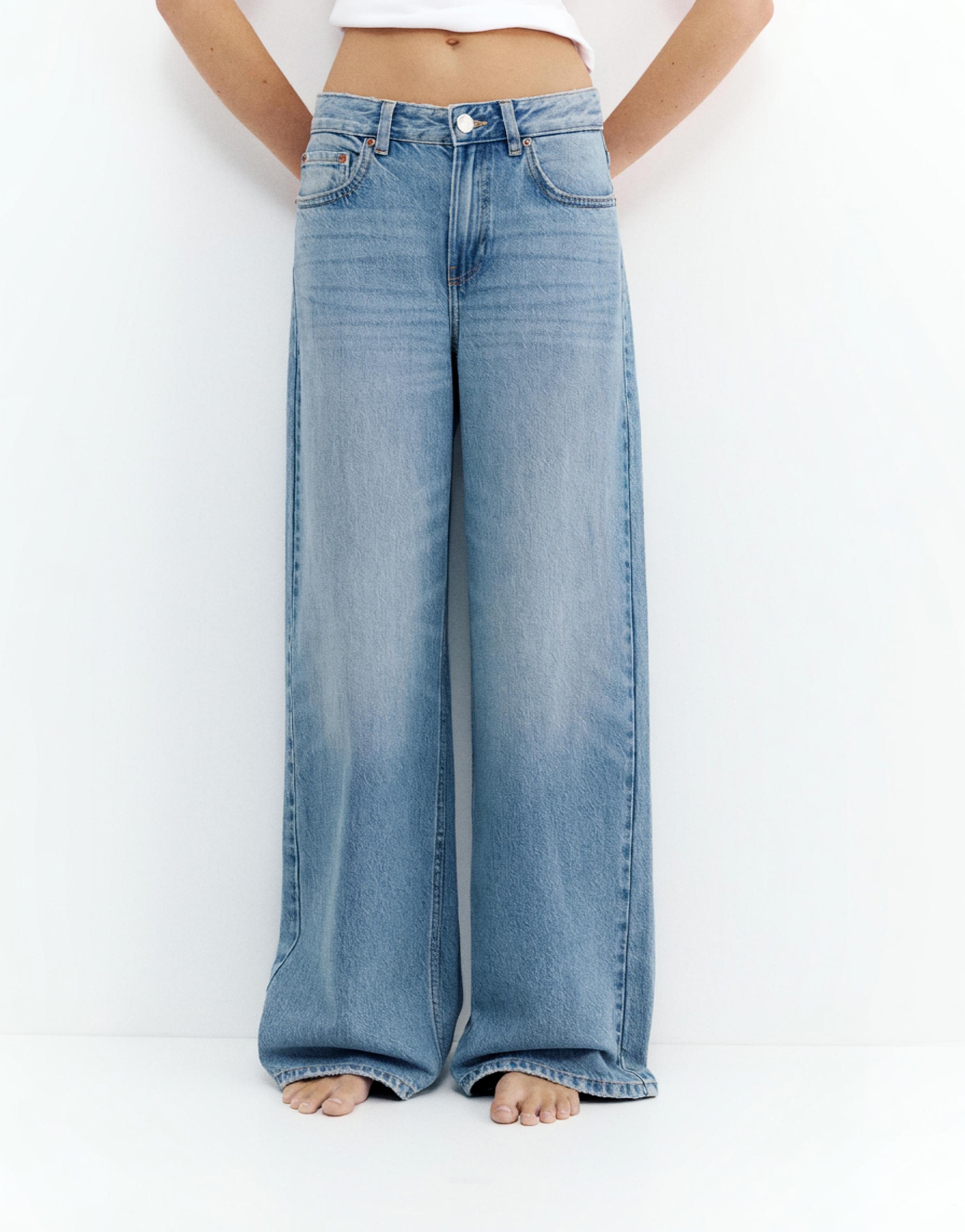 Oversize baggy jeans — Indigo