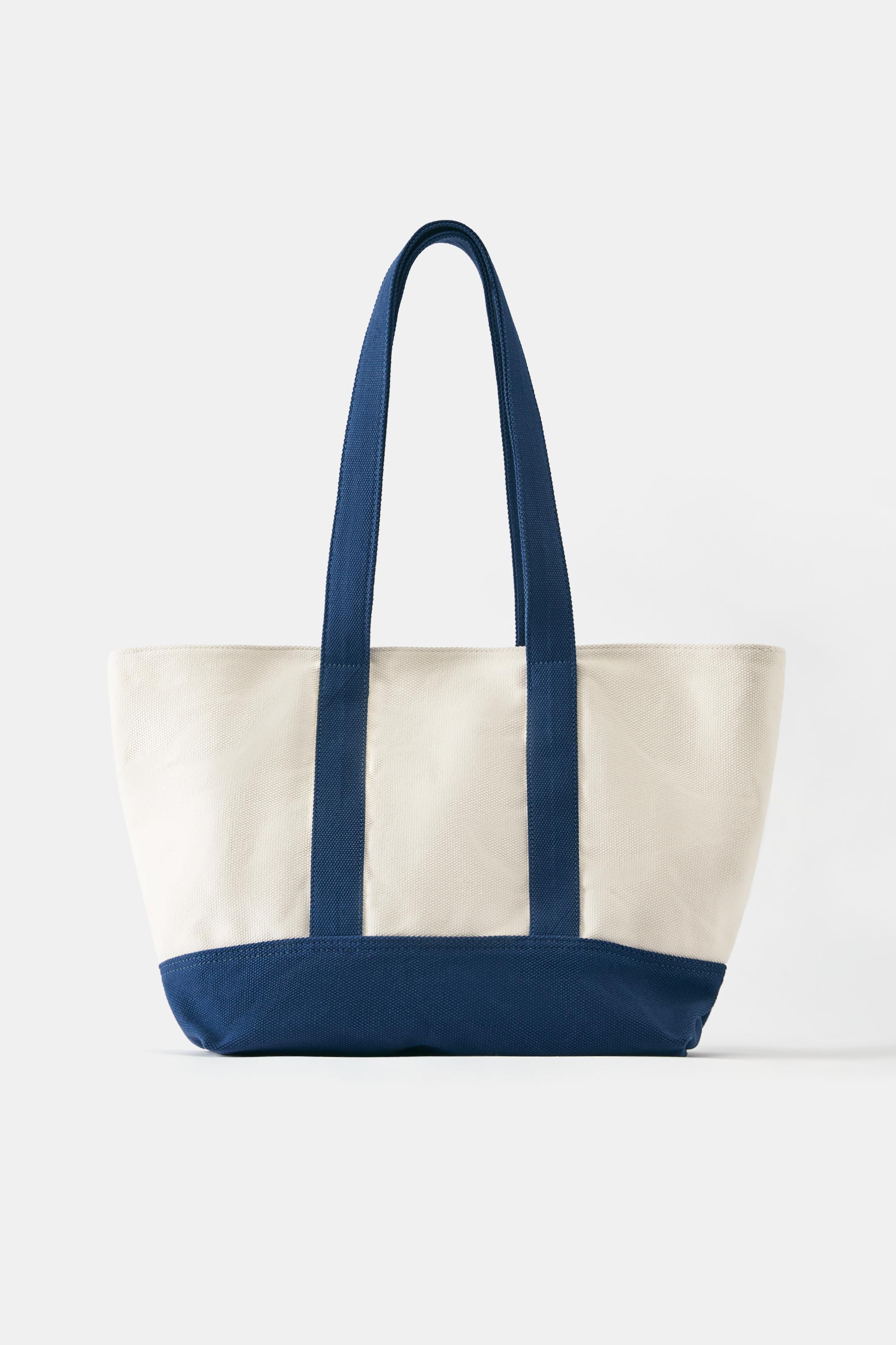 Bolsa Shopper Em Canvas