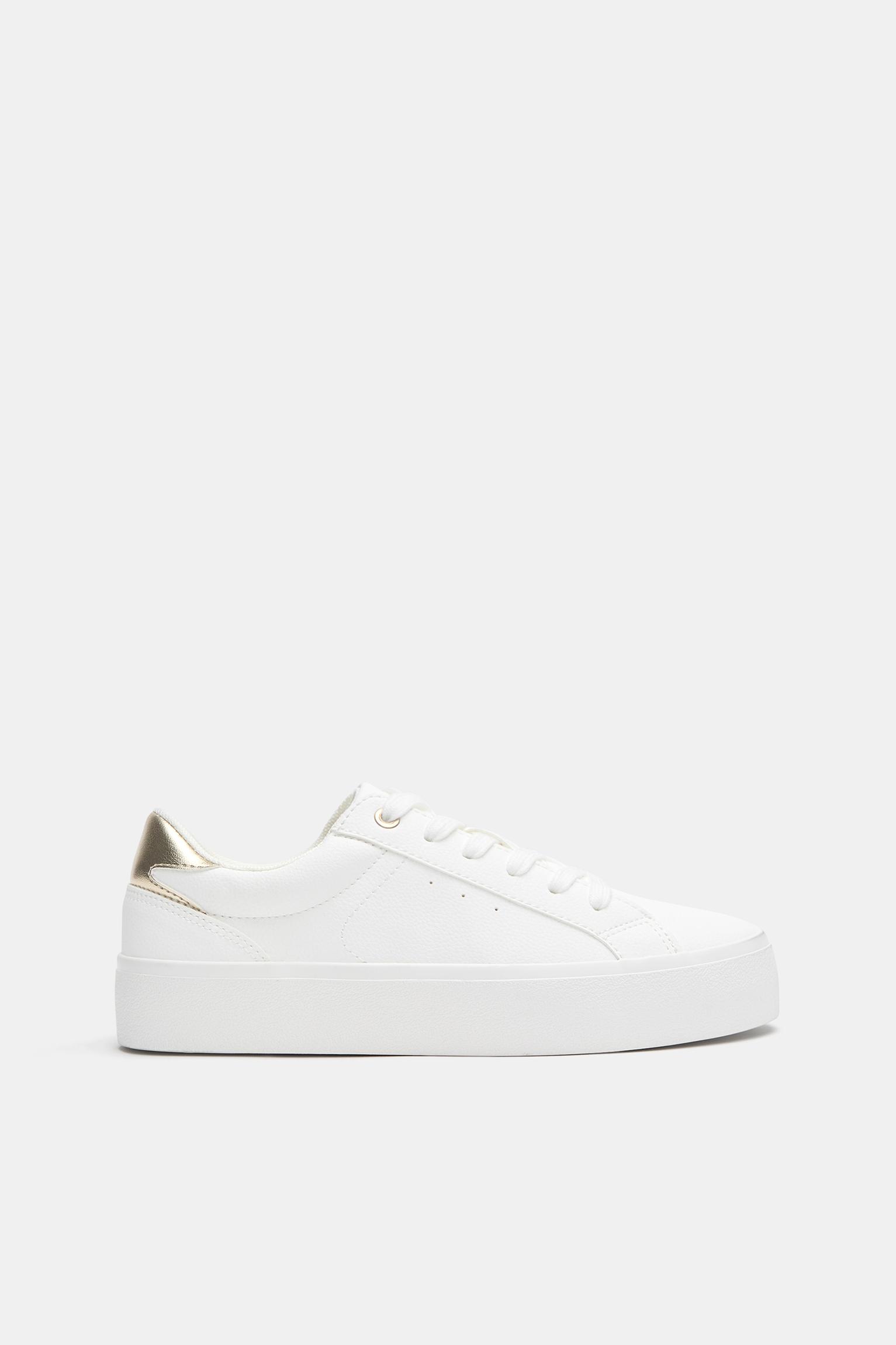Chunky trainers with detail — White