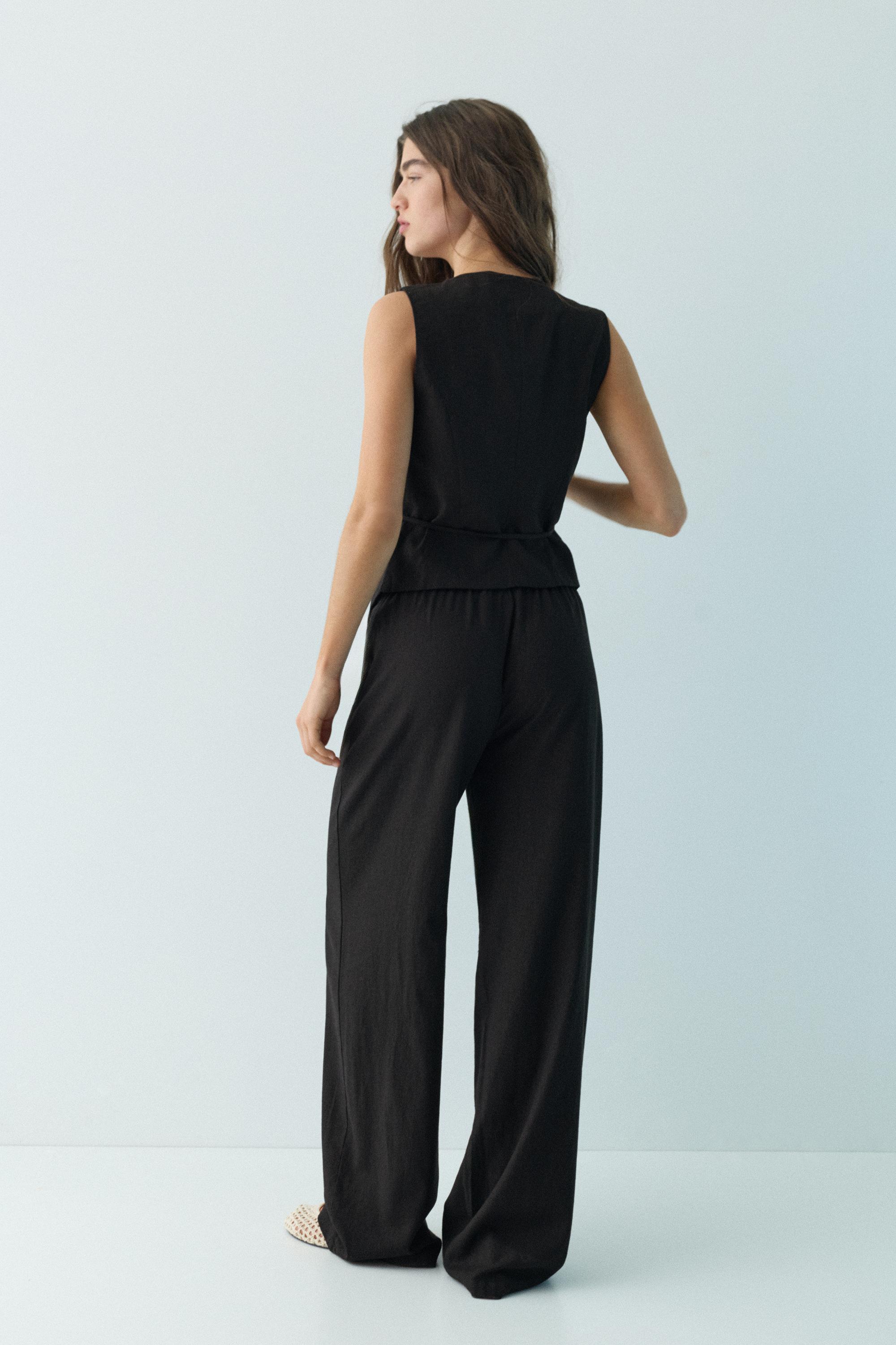 Rustik keten yelek - Görsel 70