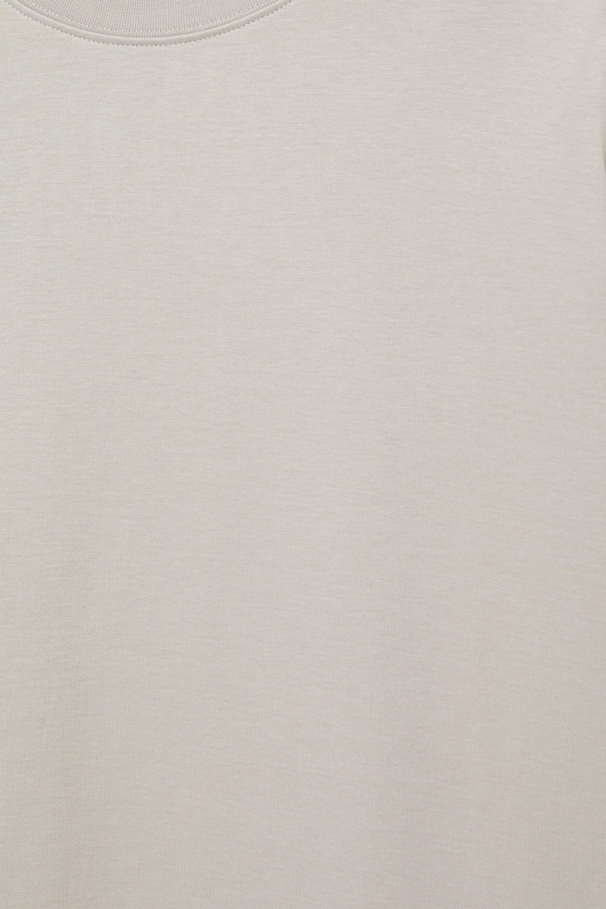 Boxy T-shirt — Stone