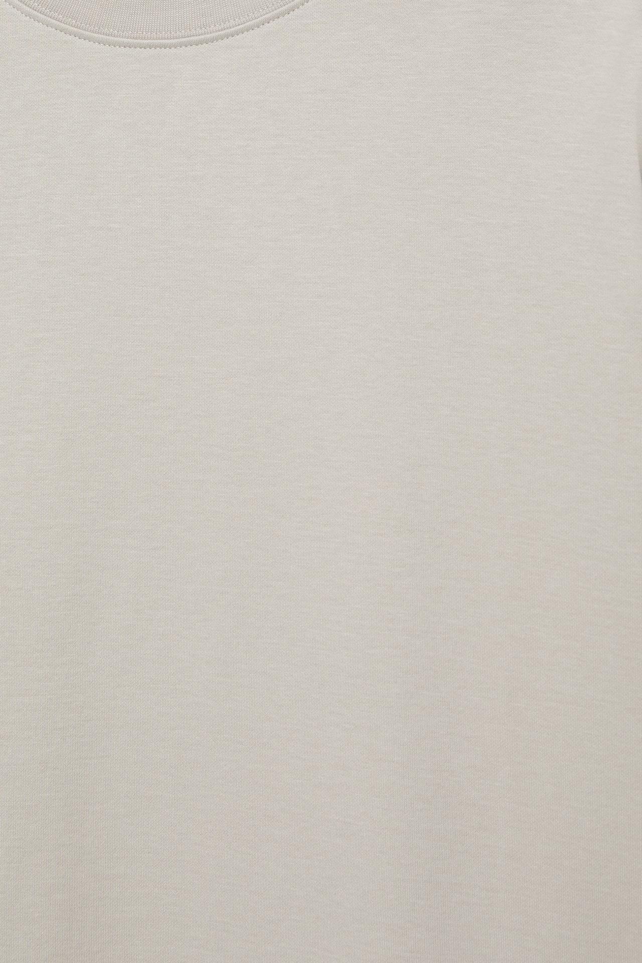 Boxy T-shirt — Stone