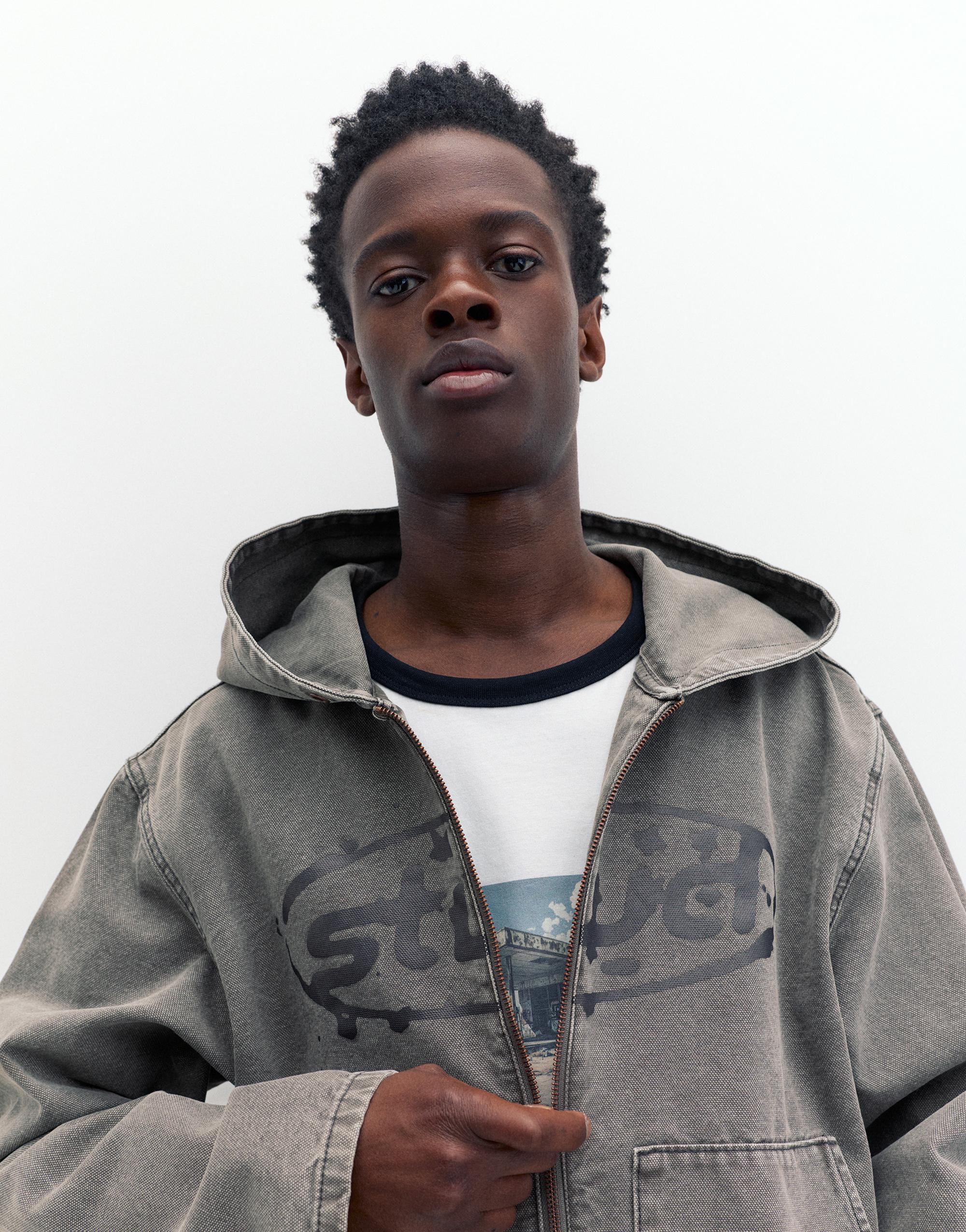 Kapüşonlu STWD ceket - Görsel 35