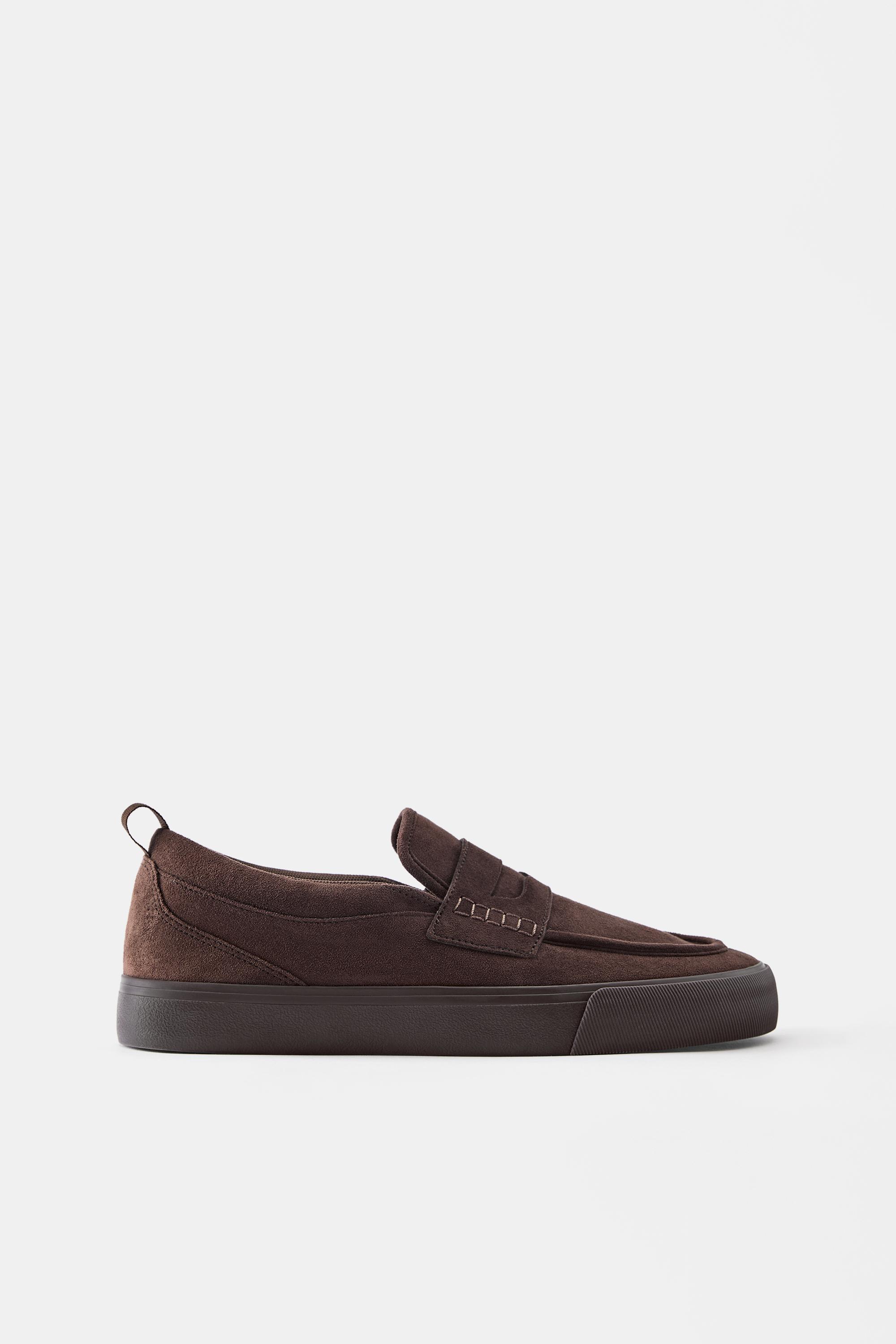 Casual strap trainers — Brown