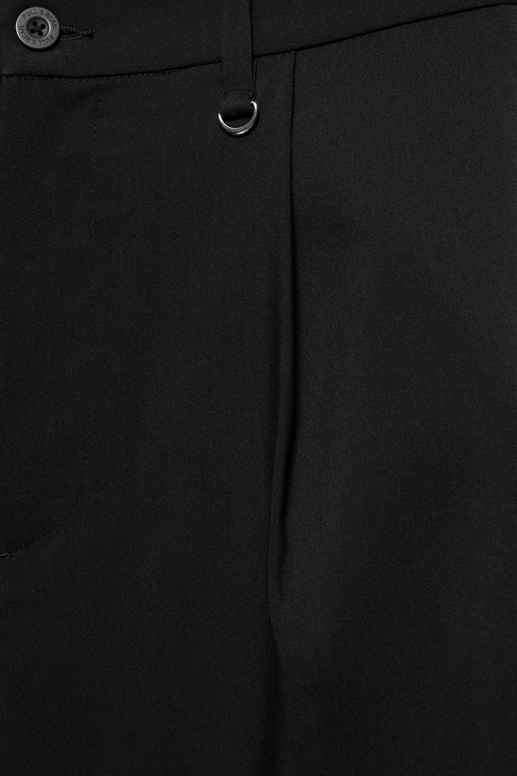 Tailored darted trousers — Black (alternate view)