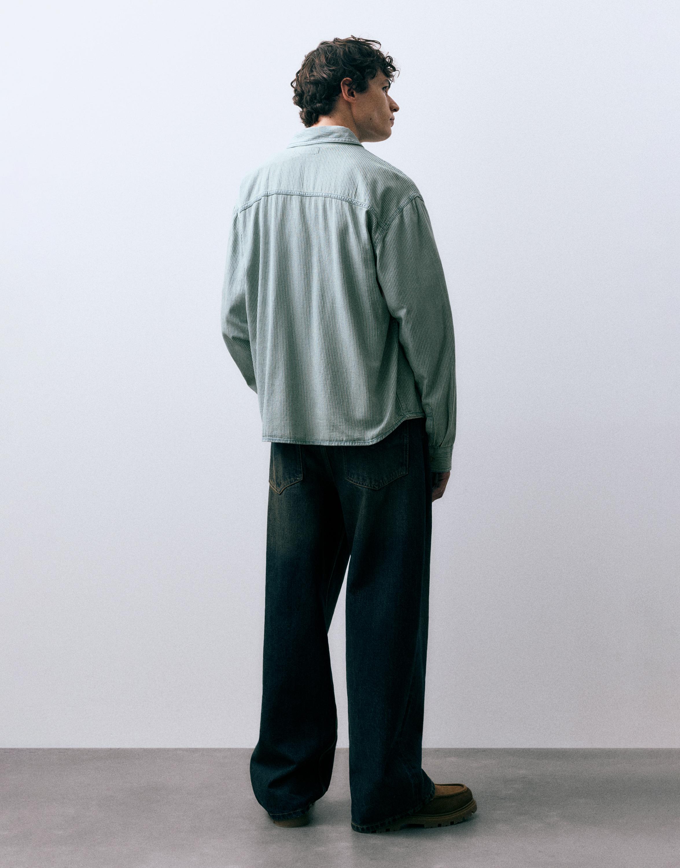 Kovboy çizgili gömlek - Görsel 12