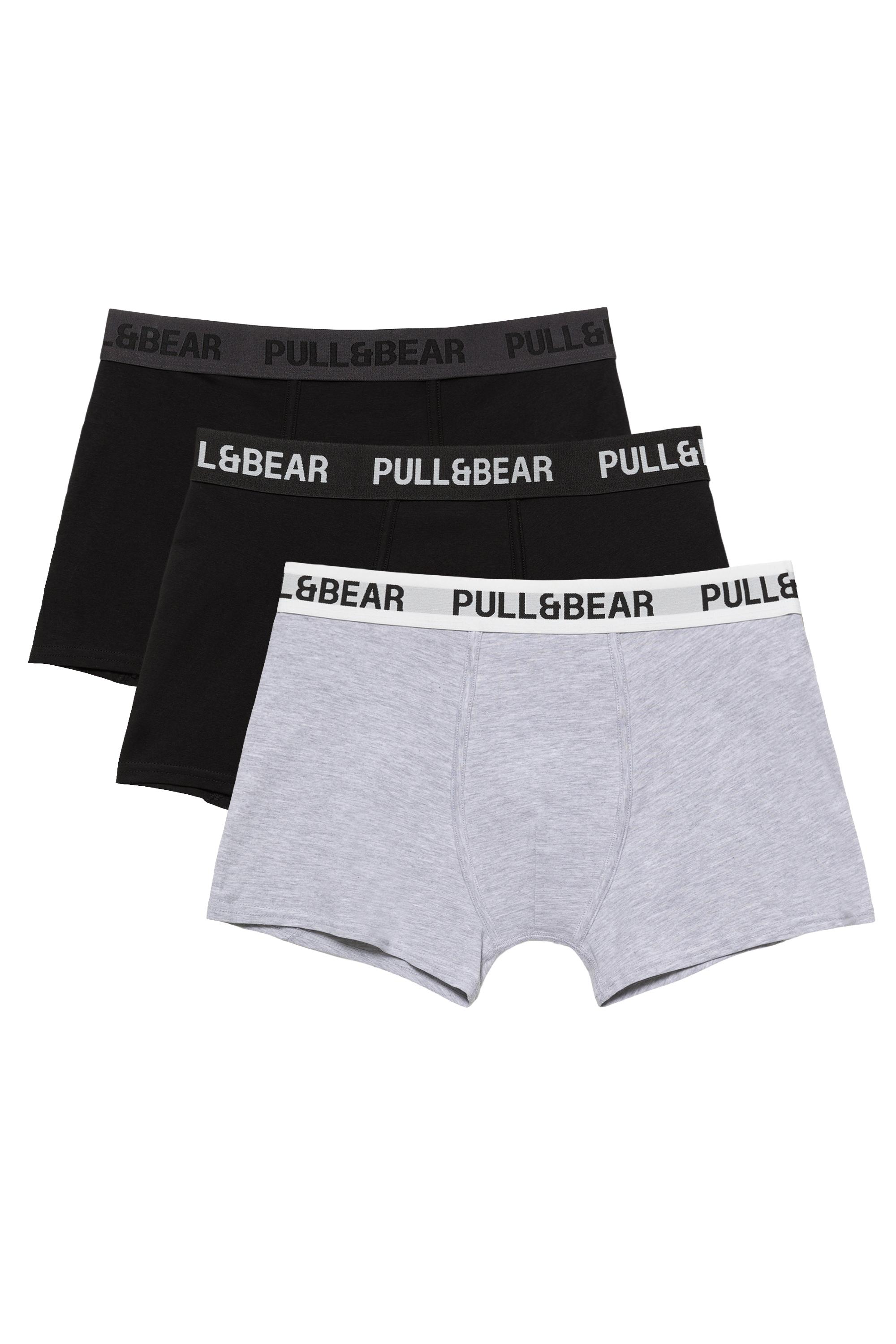 Pull&Bear 3'lü boxer paketi görsel 8