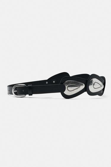Metal hardware belt — Black 1