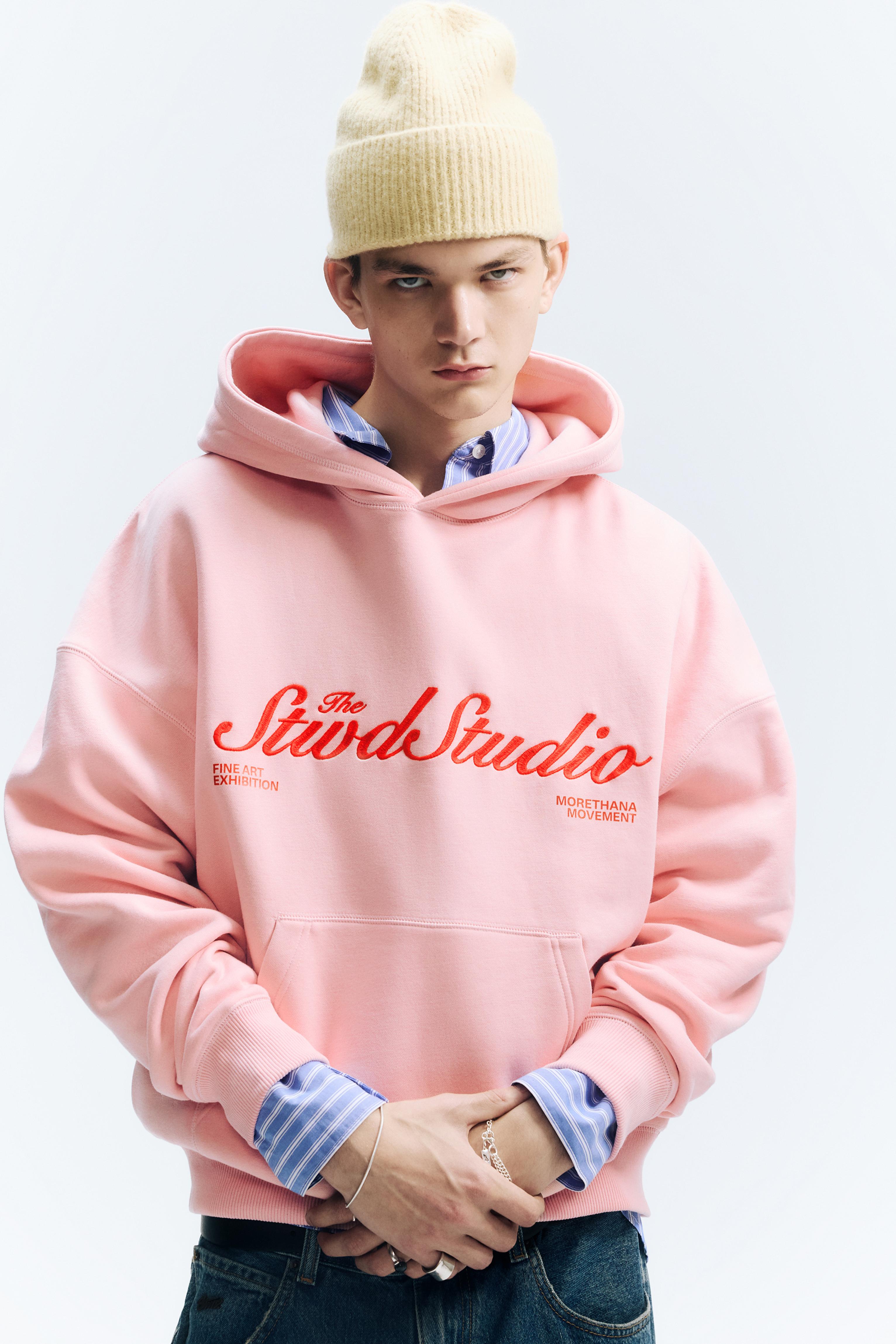 STWD Studio kapüşonlu sweatshirt - Görsel 16