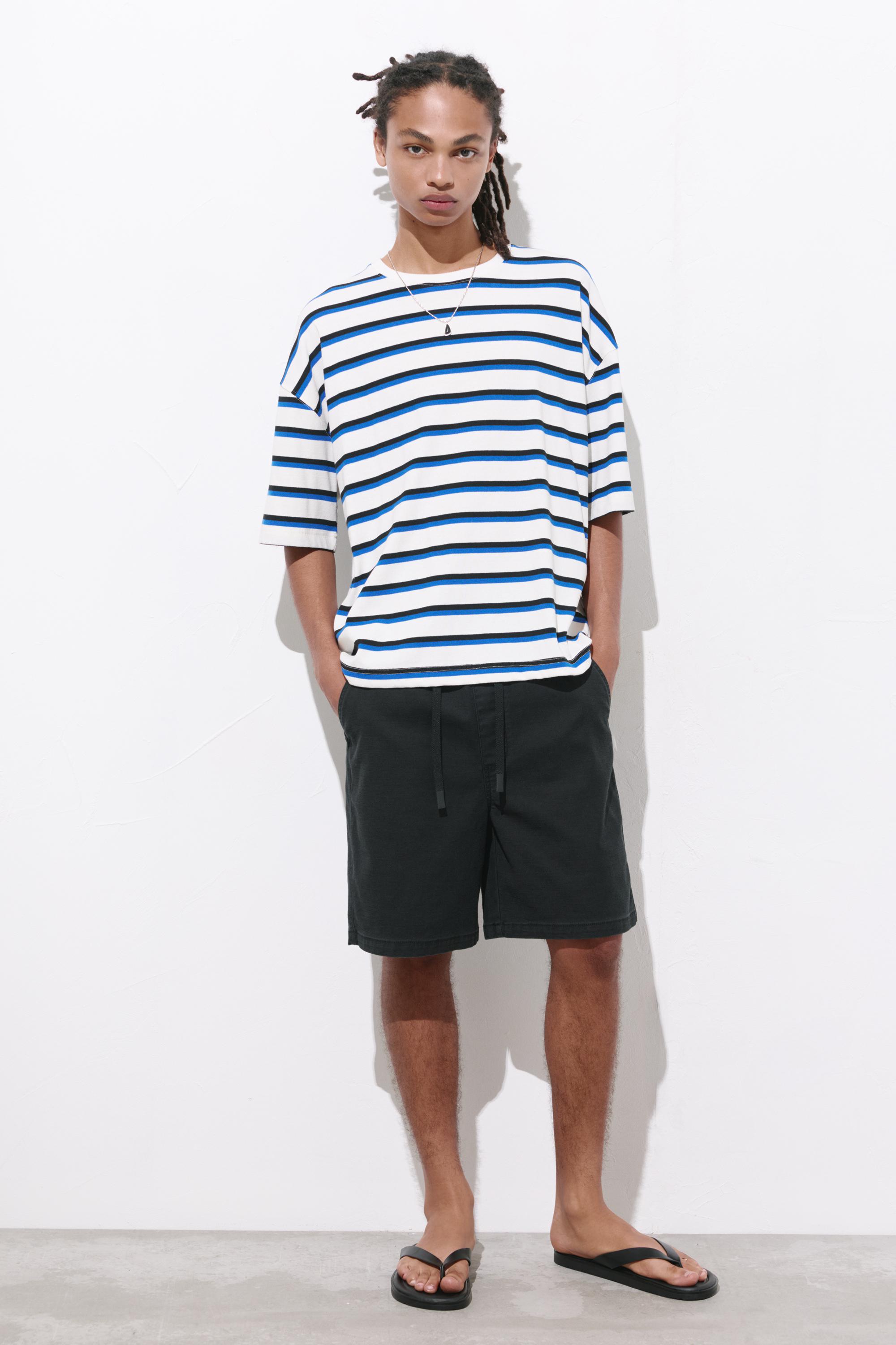 Bermuda sweat shorts — Black