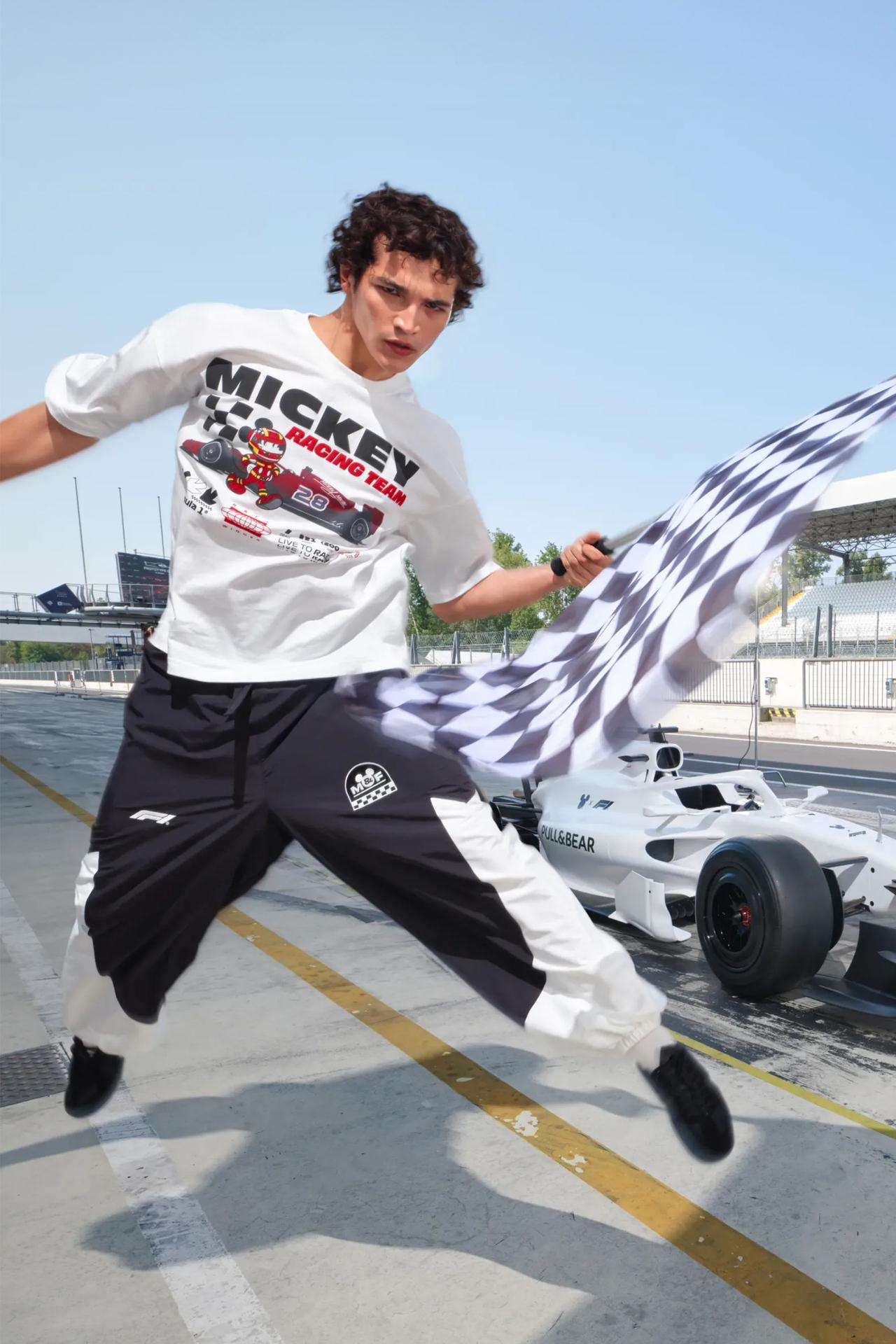 Disney x F1 Mickey Racing Team T-shirt — Off white