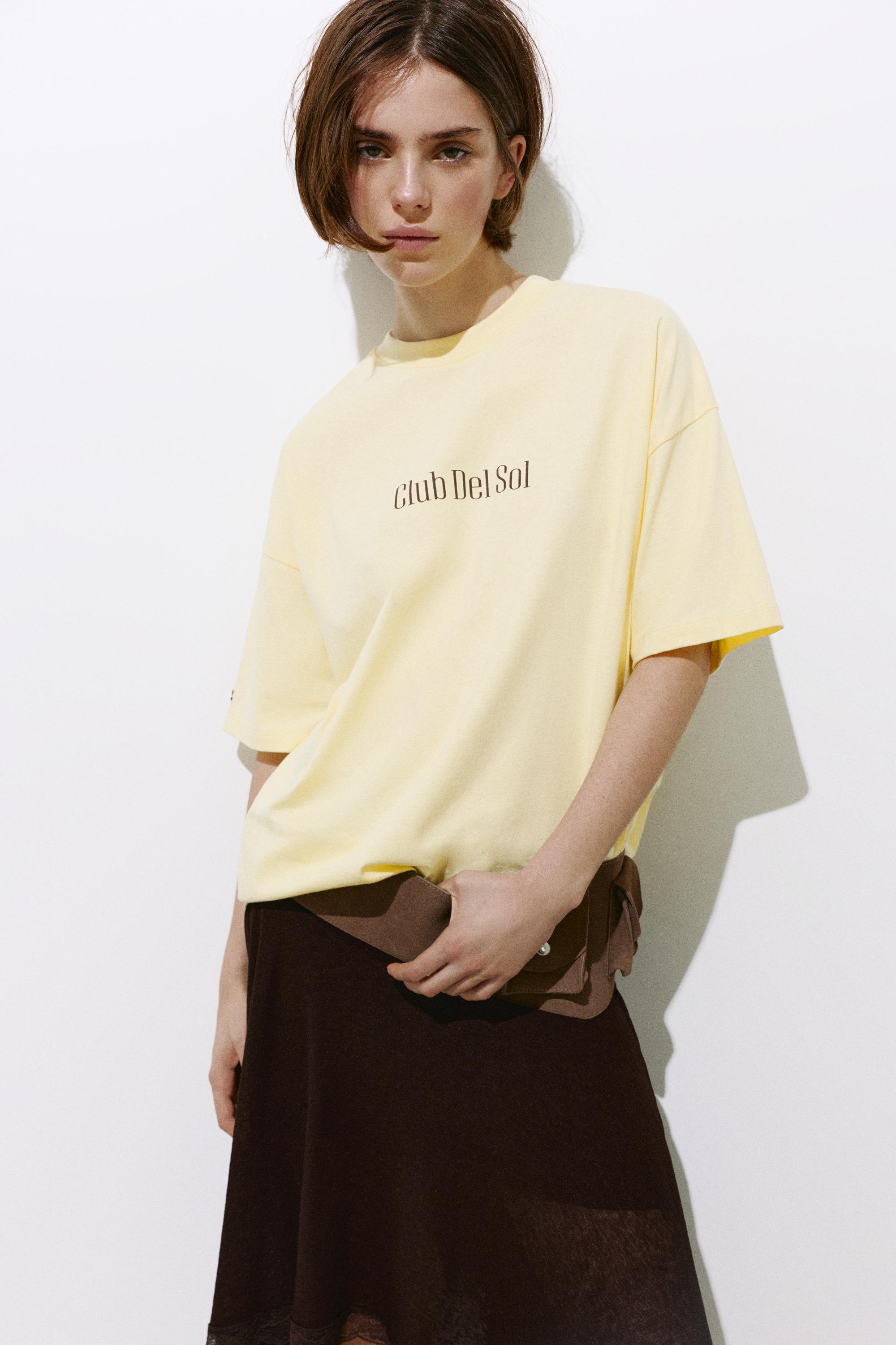 T-Shirt Oversize Gráfico