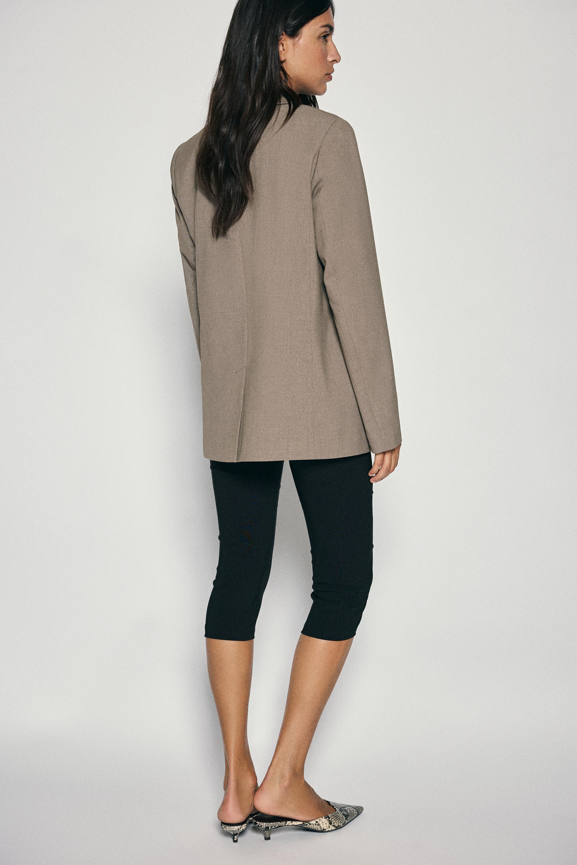 Basic blazer — Mole brown