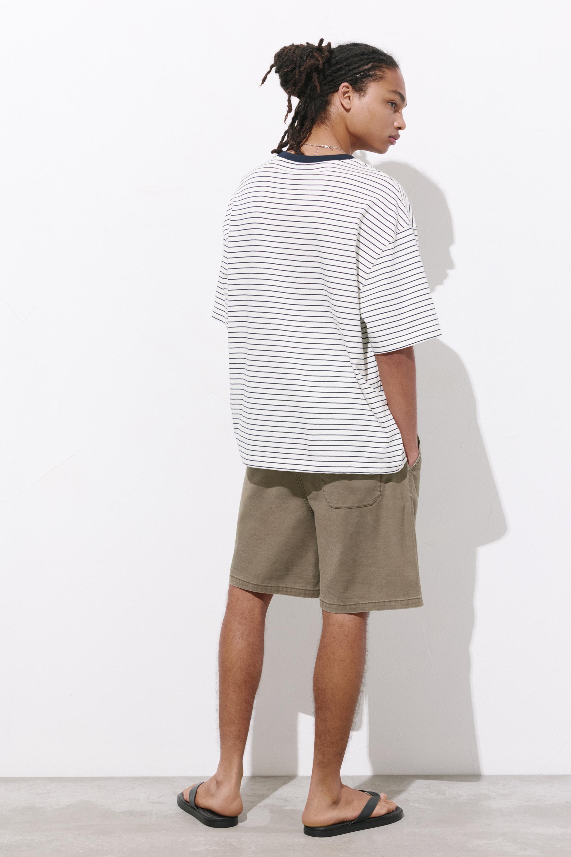 Bermuda sweat shorts — Khaki