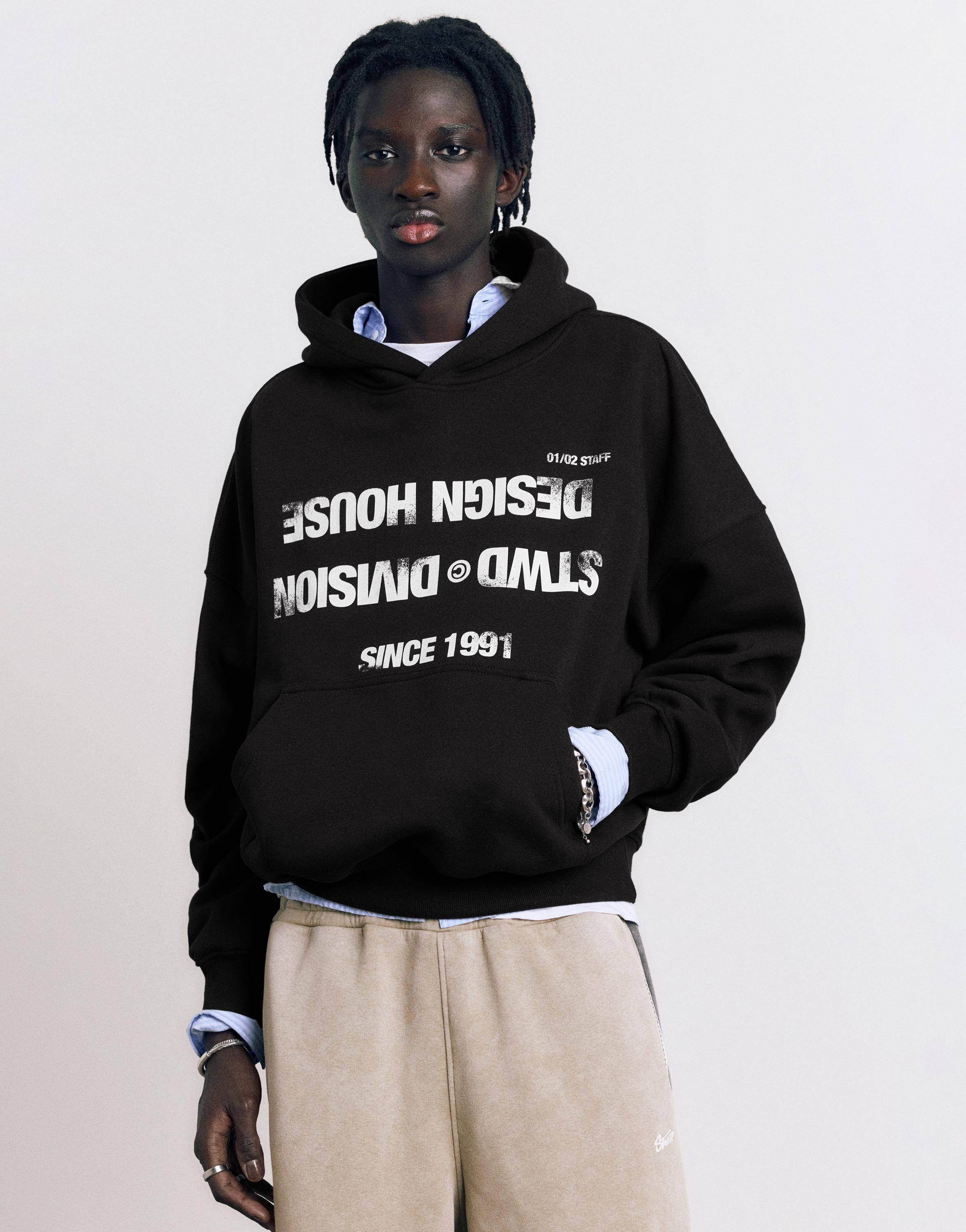 STWD Division kapüşonlu sweatshirt - Görsel 11