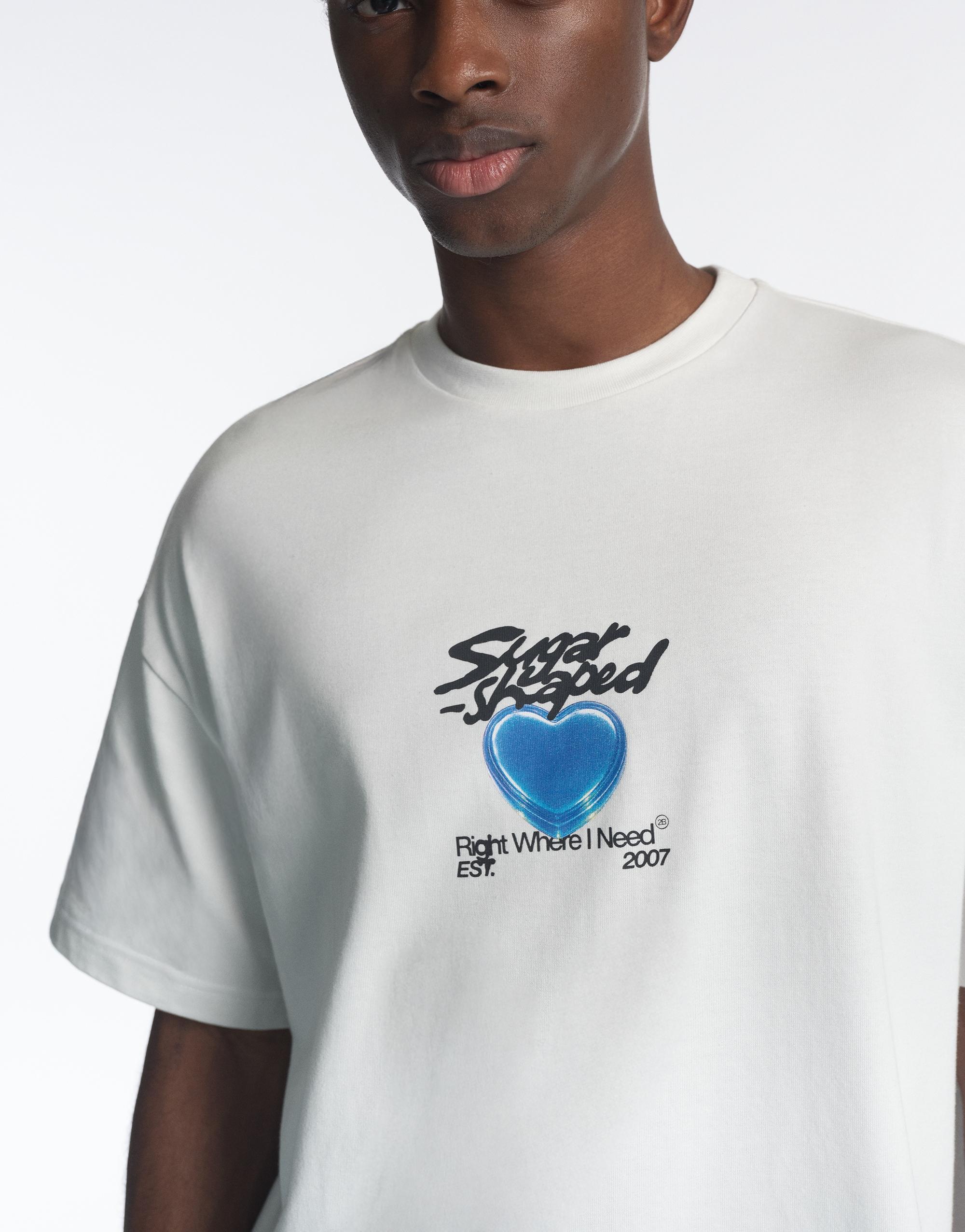 STWD Sweet Candy graphic T-shirt — White