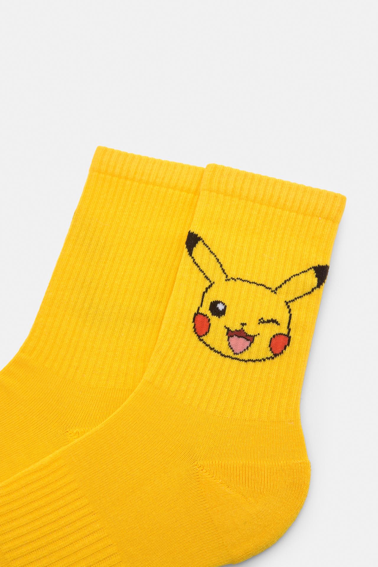 Pokémon Pikachu Socks — Yellow