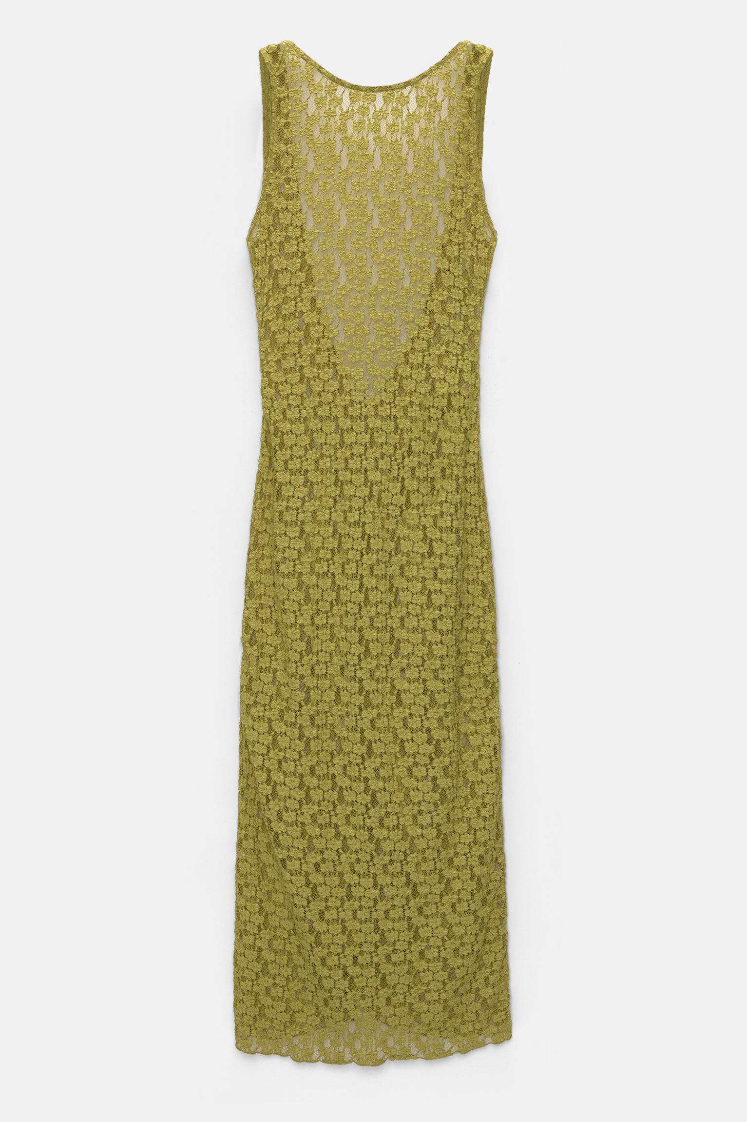 Pull and bear yellow dress best sale