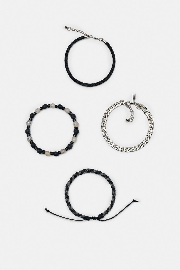 4-pack of beaded bracelets — Others