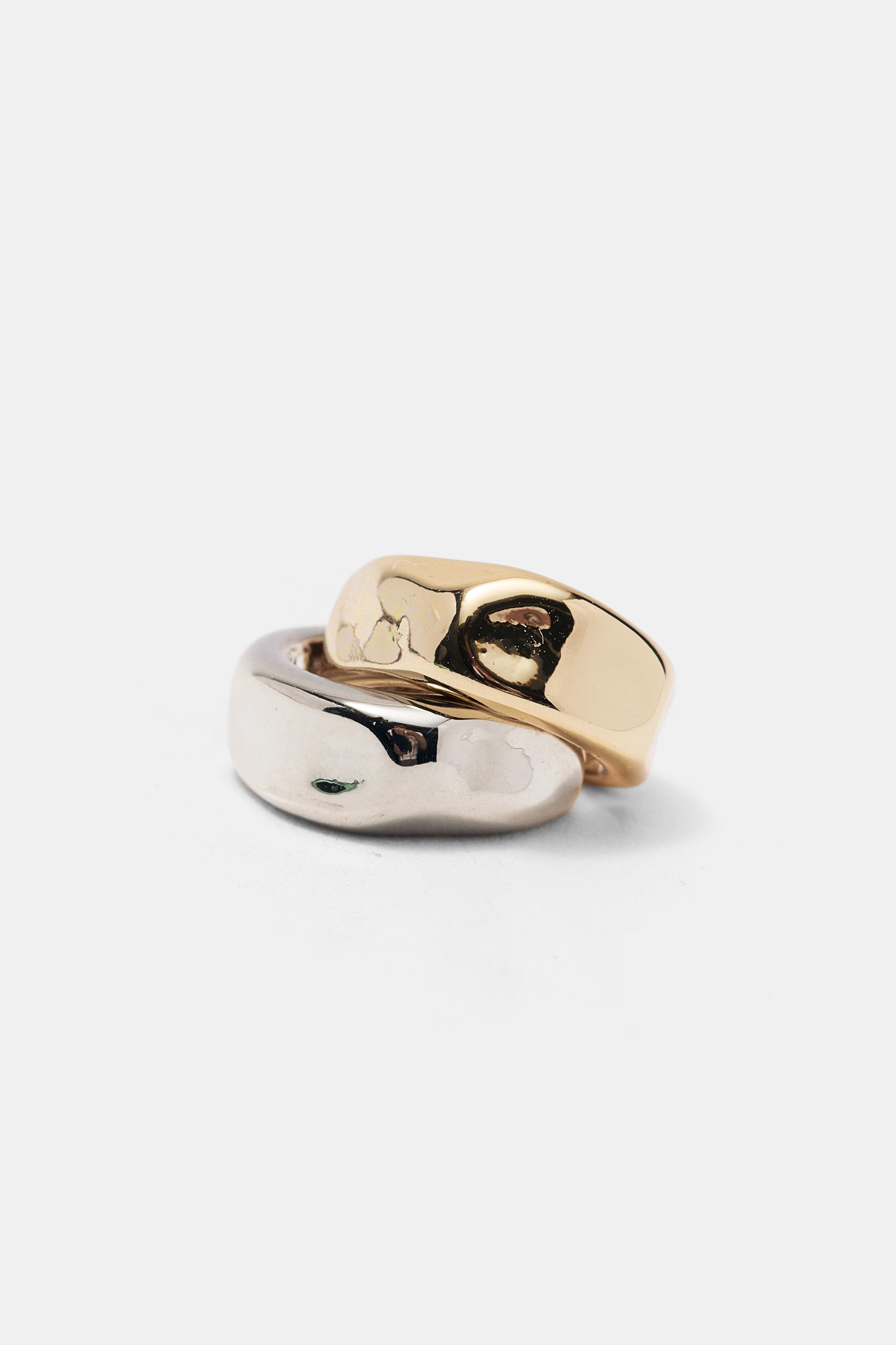 Ear cuff earring pack — Silver