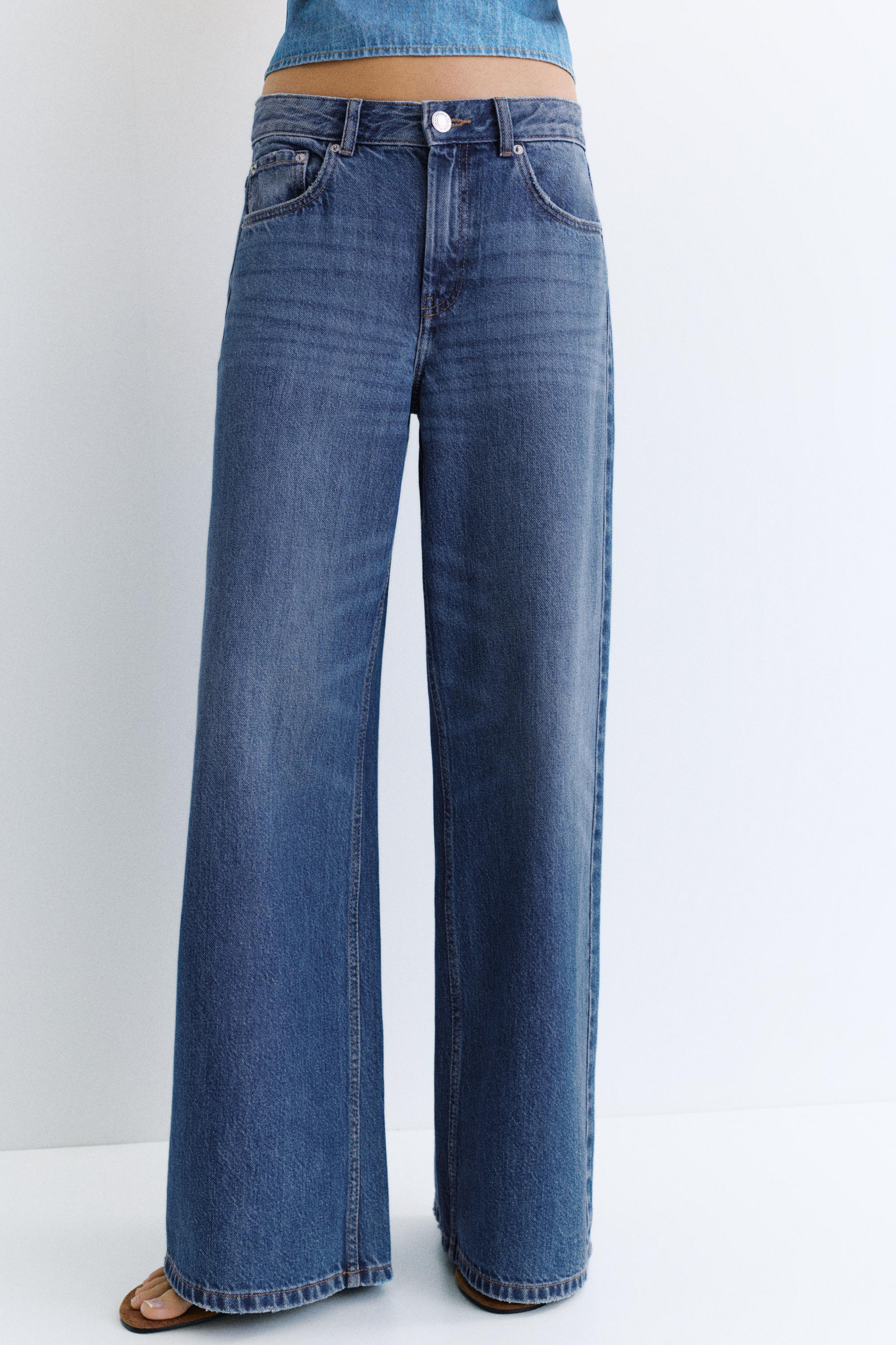 Oversize baggy jeans — Deep blue
